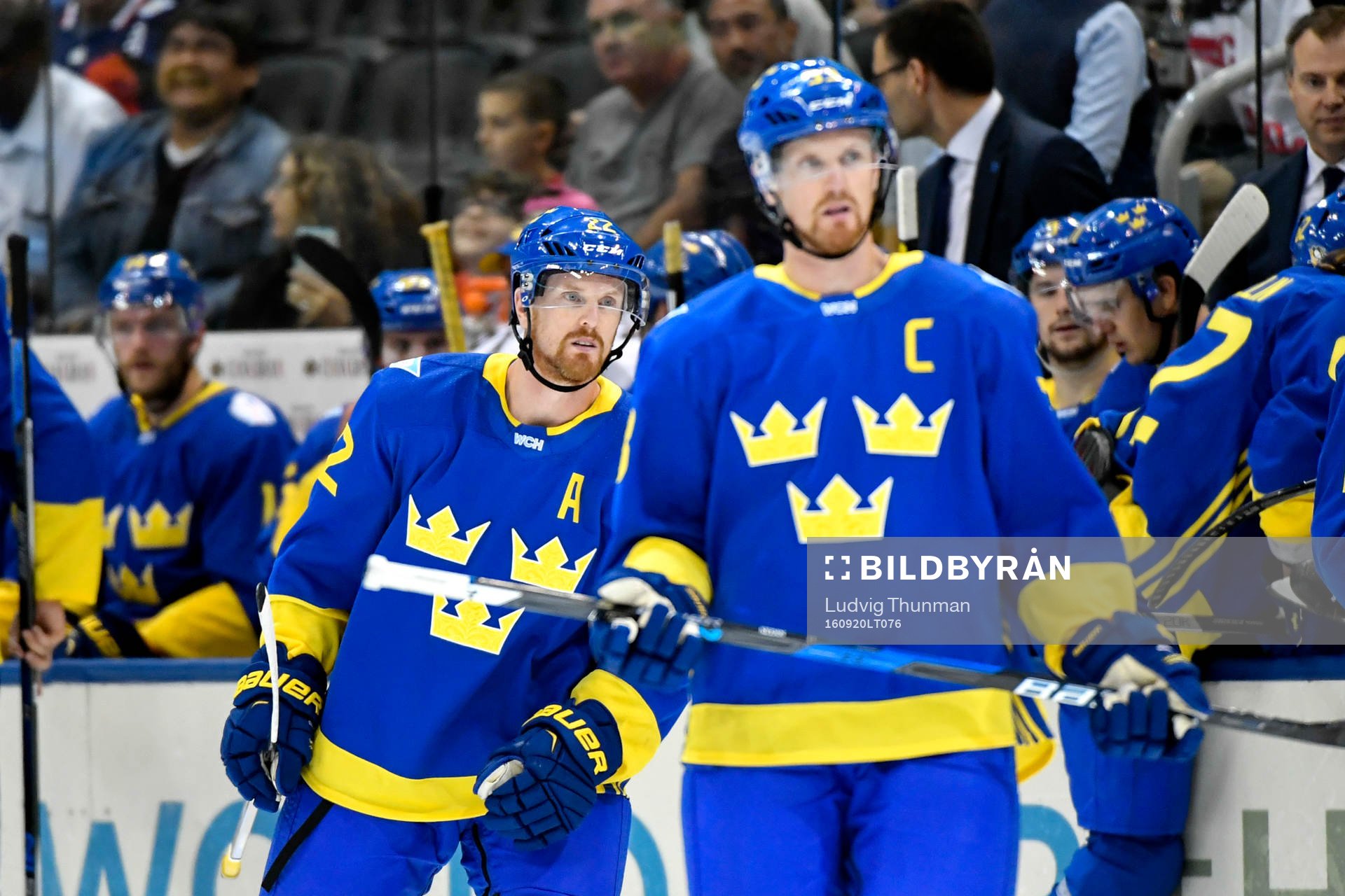 Sveriges Daniel Sedin och Henrik Sedin