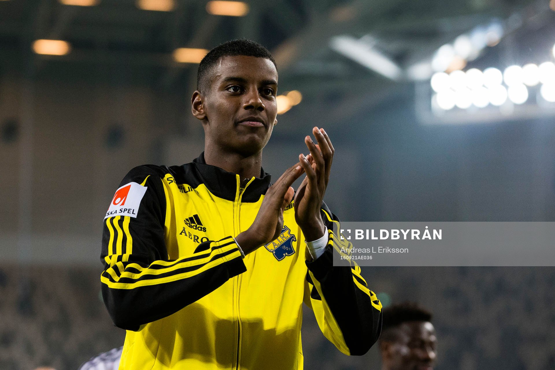 s Alexander Isak jublar