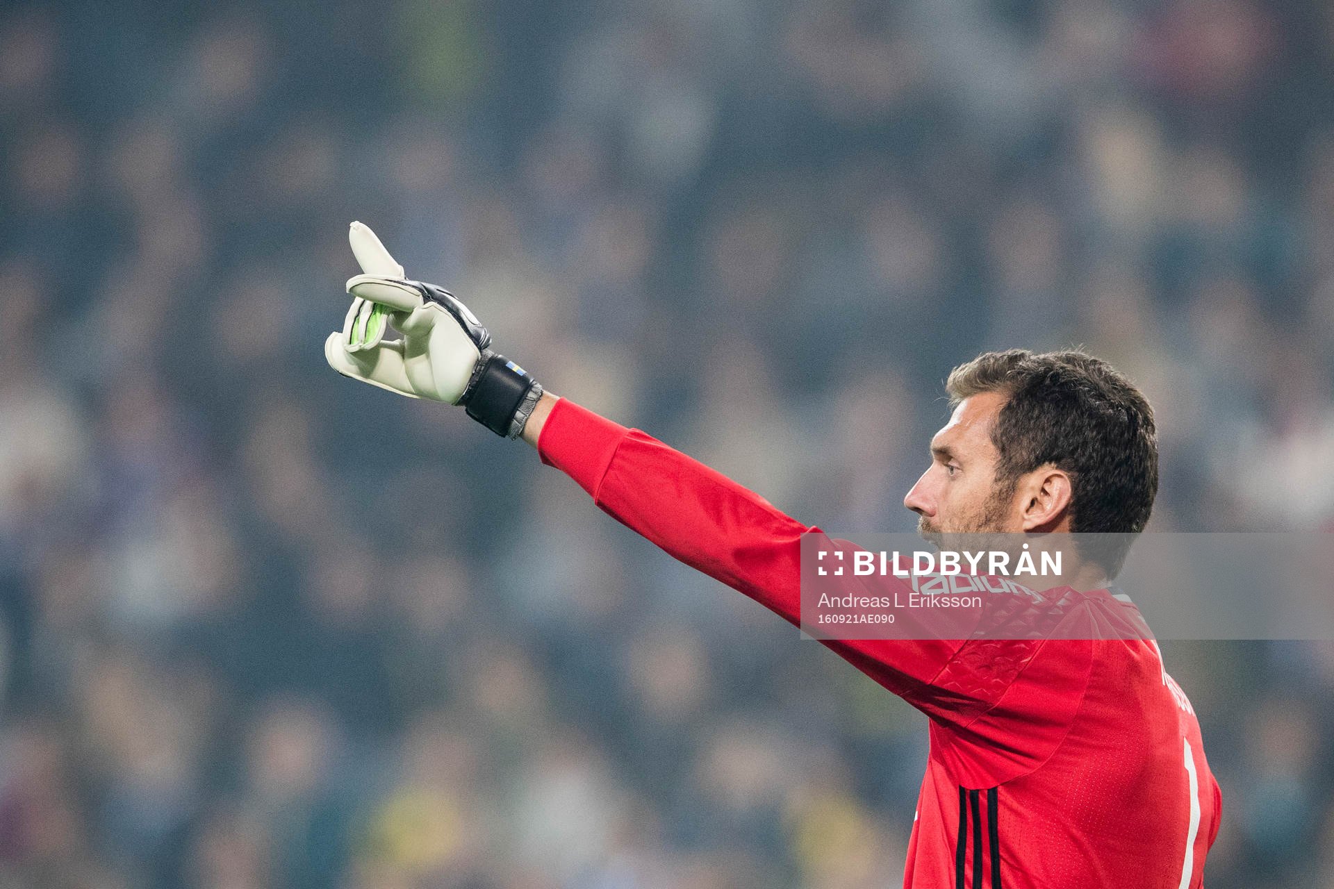 Djurgårdens målvakt Andreas Isaksson