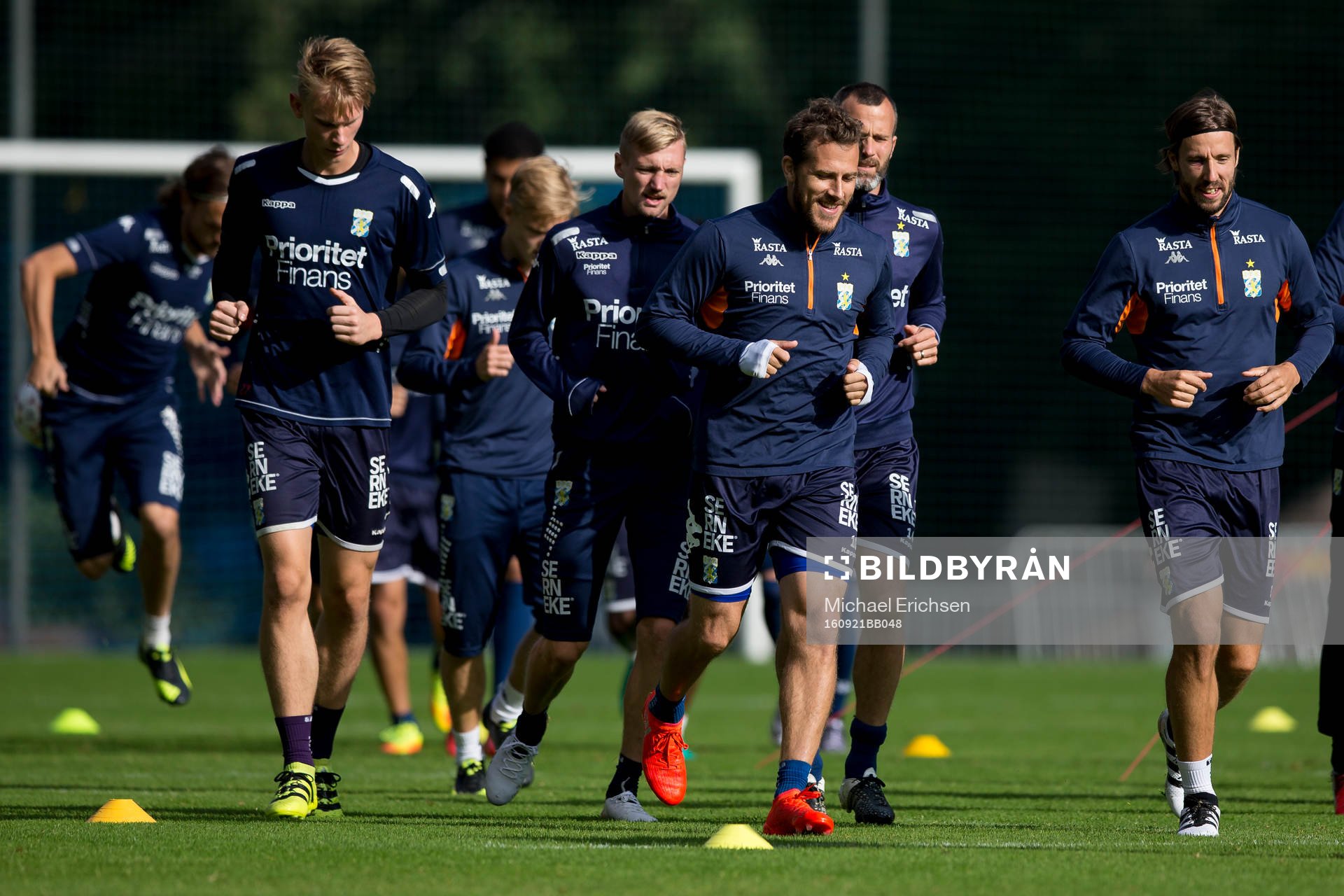 IFK Göteborgs målvakt Pontus Dahlberg, Tobias Hysén och