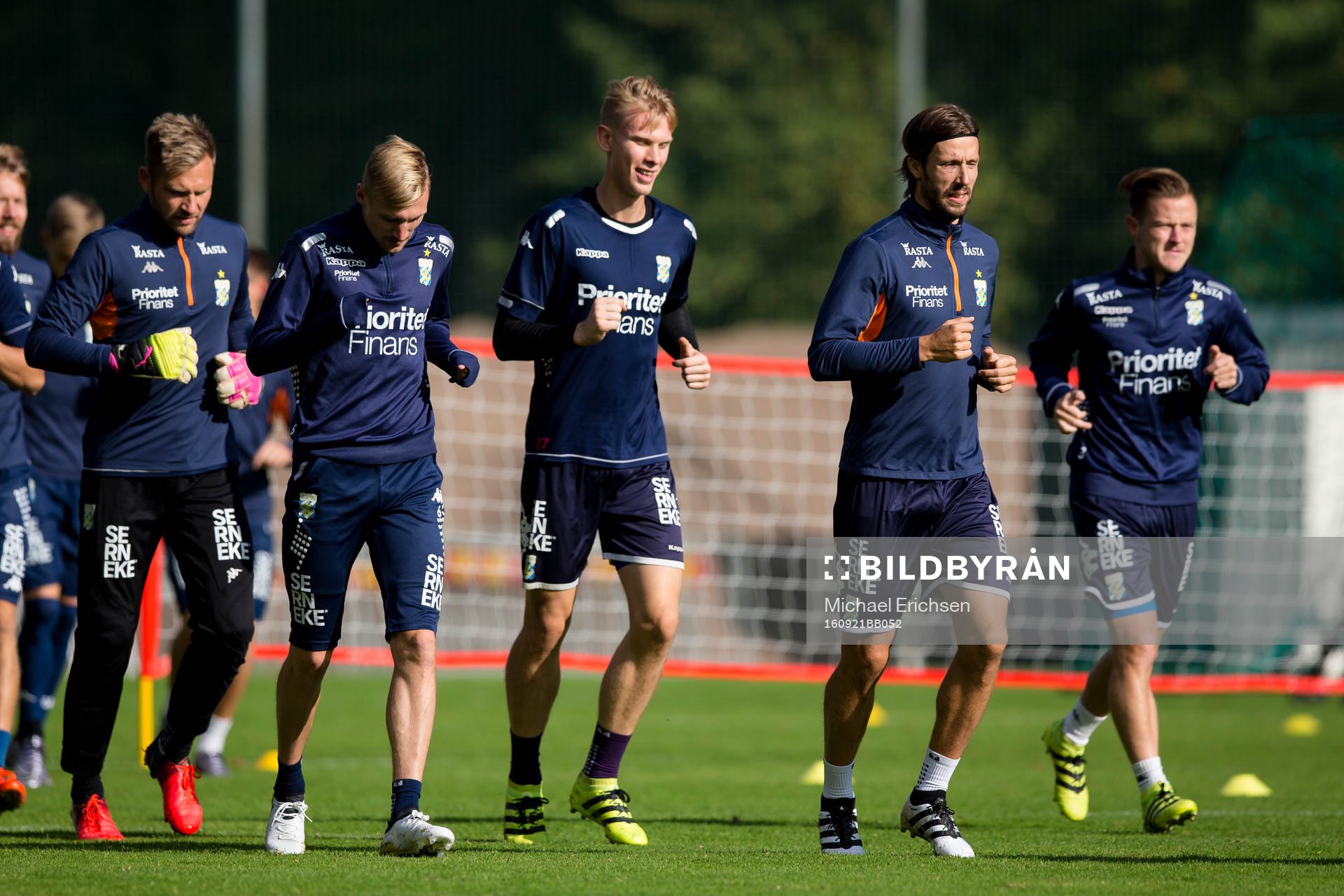 IFK Göteborgs målvakt John Alvbåge, Sebastian Eriksson,