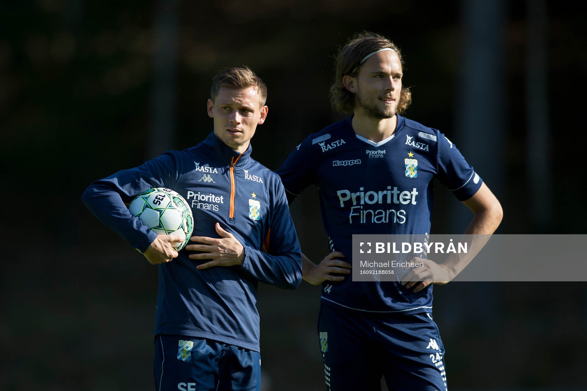 IFK Göteborgs Jakob Ankersen och Tom Pettersson