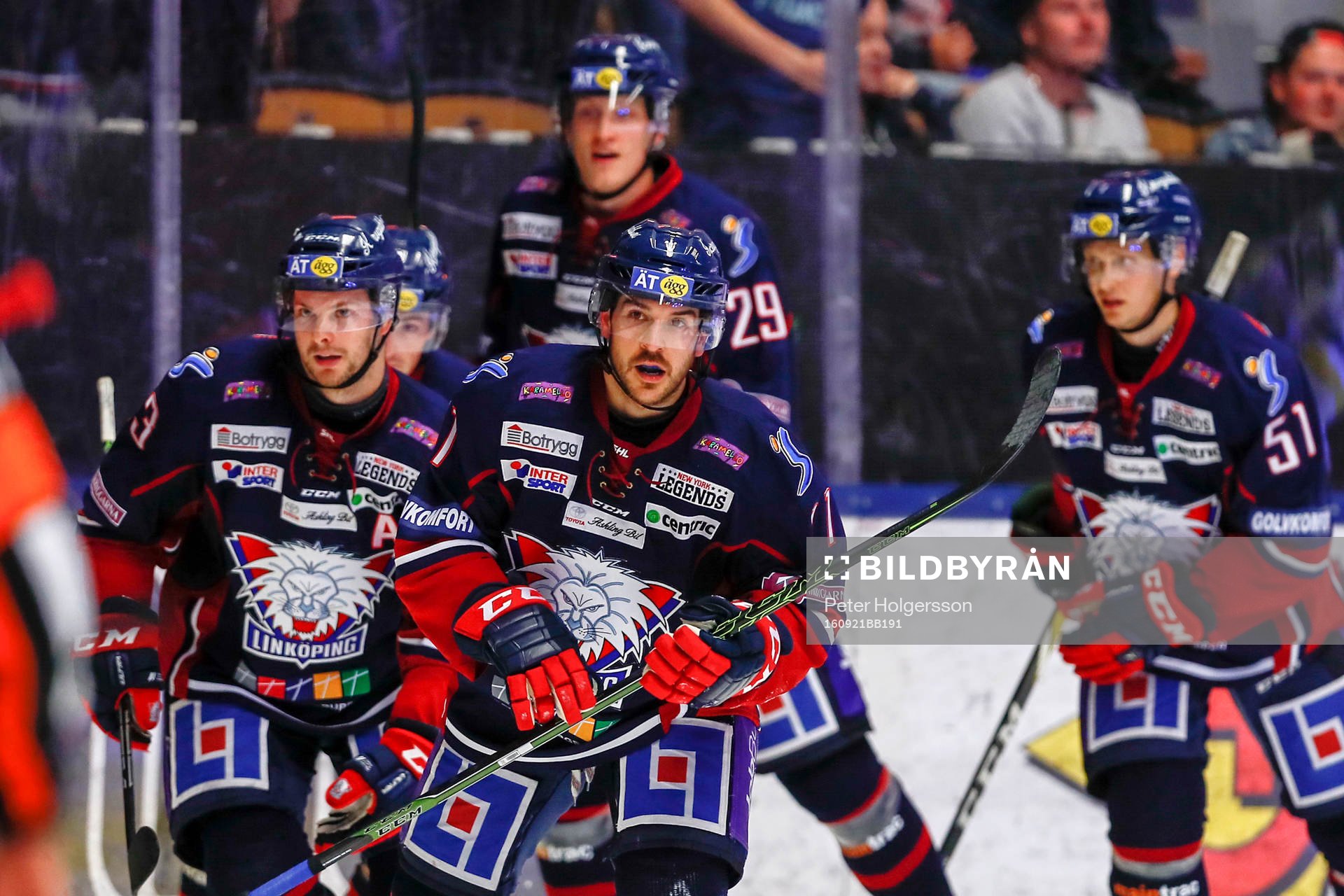 Linköpings Garret Roe jublar