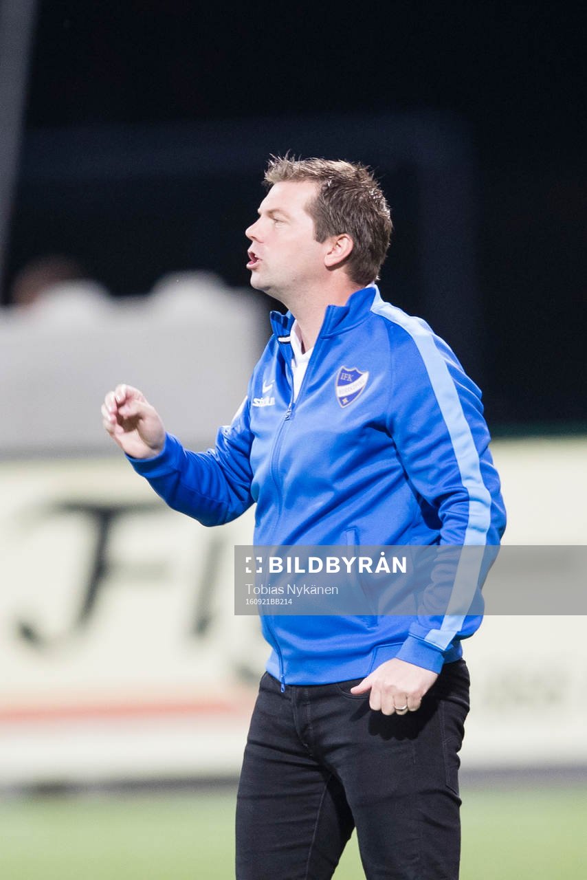 Norrköpings tränare Jens Gustafsson