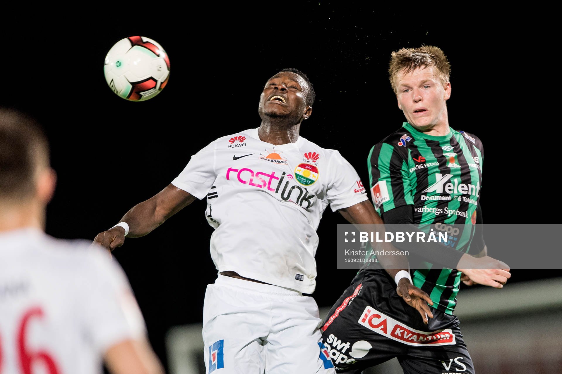 Dalkurds Oke Akpoveta  och Varbergs Anton Liljenbäck