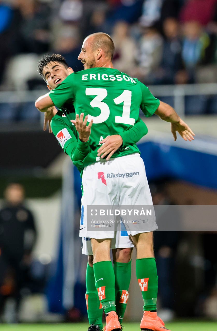 Jönköpings Pär Eriksson (h) gör 0-1