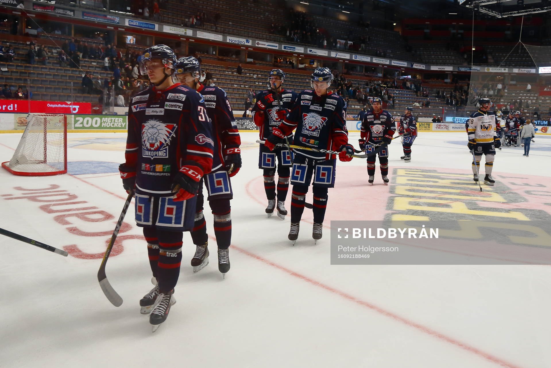 Linköpings spelare deppar
