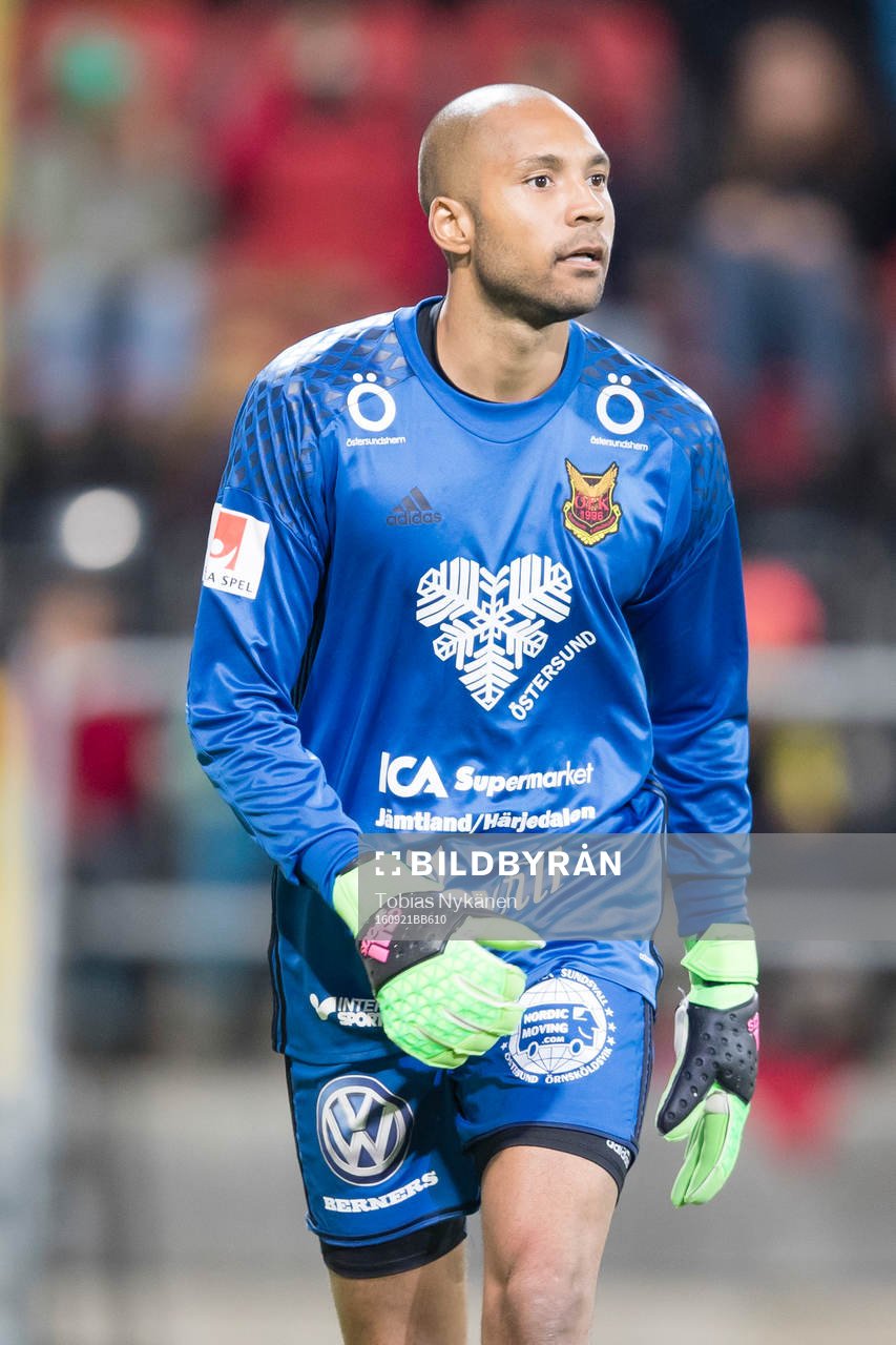 Östersunds målvakt Aly Keita