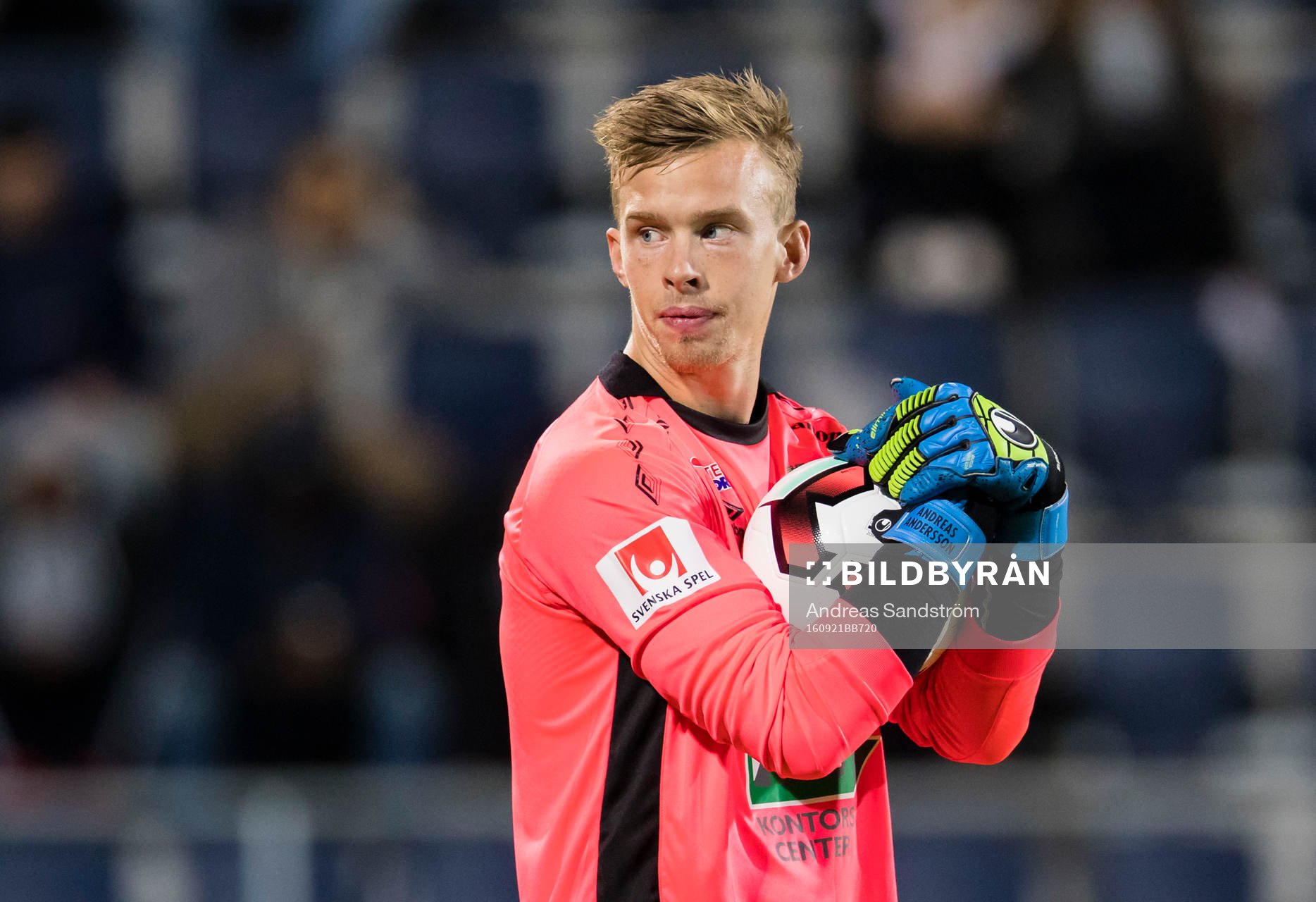Gefles målvakt Andreas Andersson