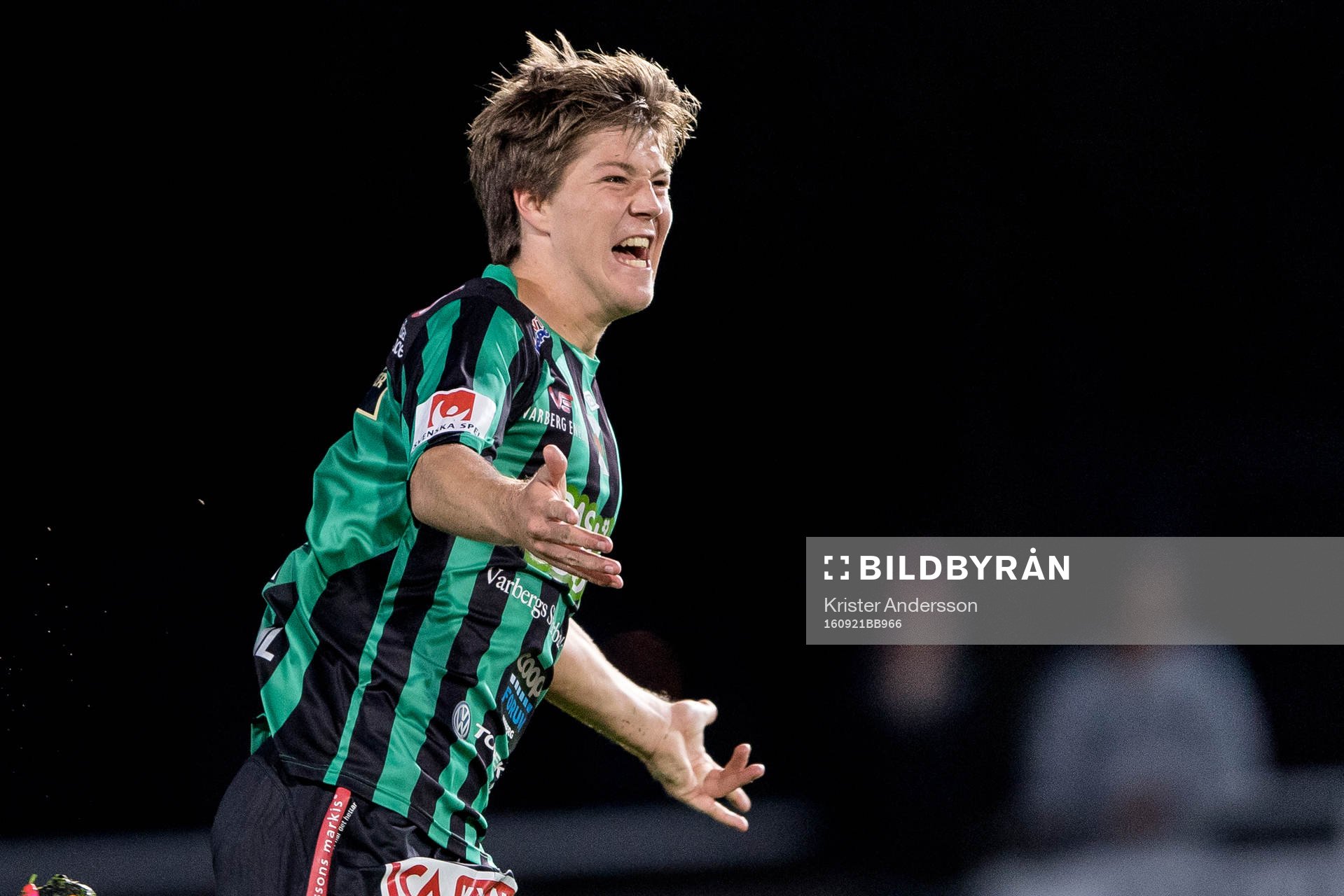 Varbergs Joel Palmquist jublar