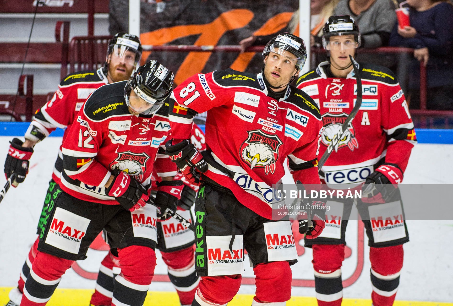 Malmö Redhawks Ilari Filppula jublar