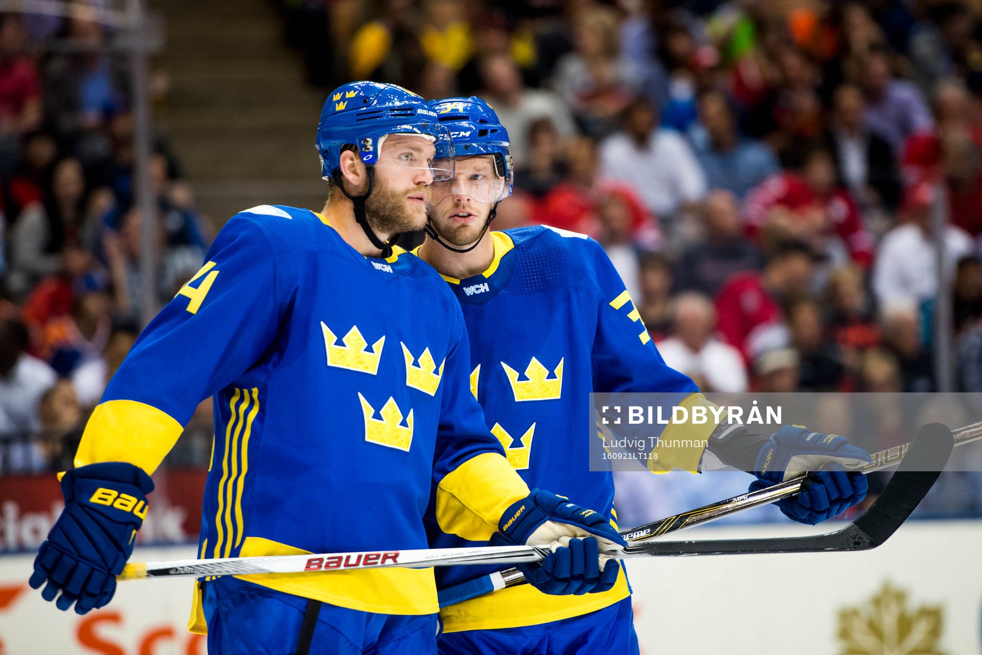Sveriges Mattias Ekholm och Carl Söderberg