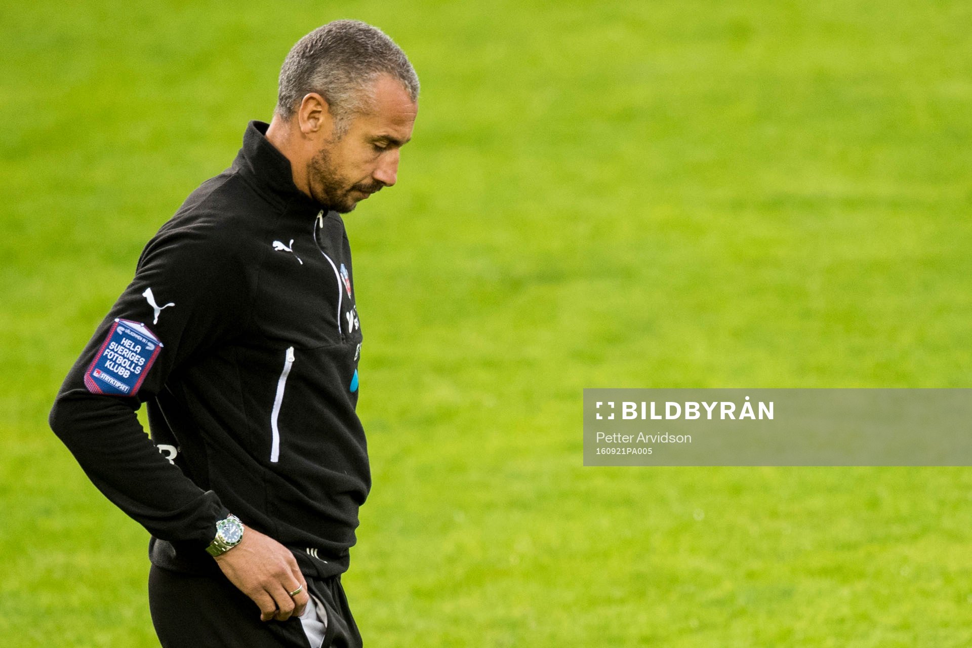 Helsingborgs manager Henrik Larsson