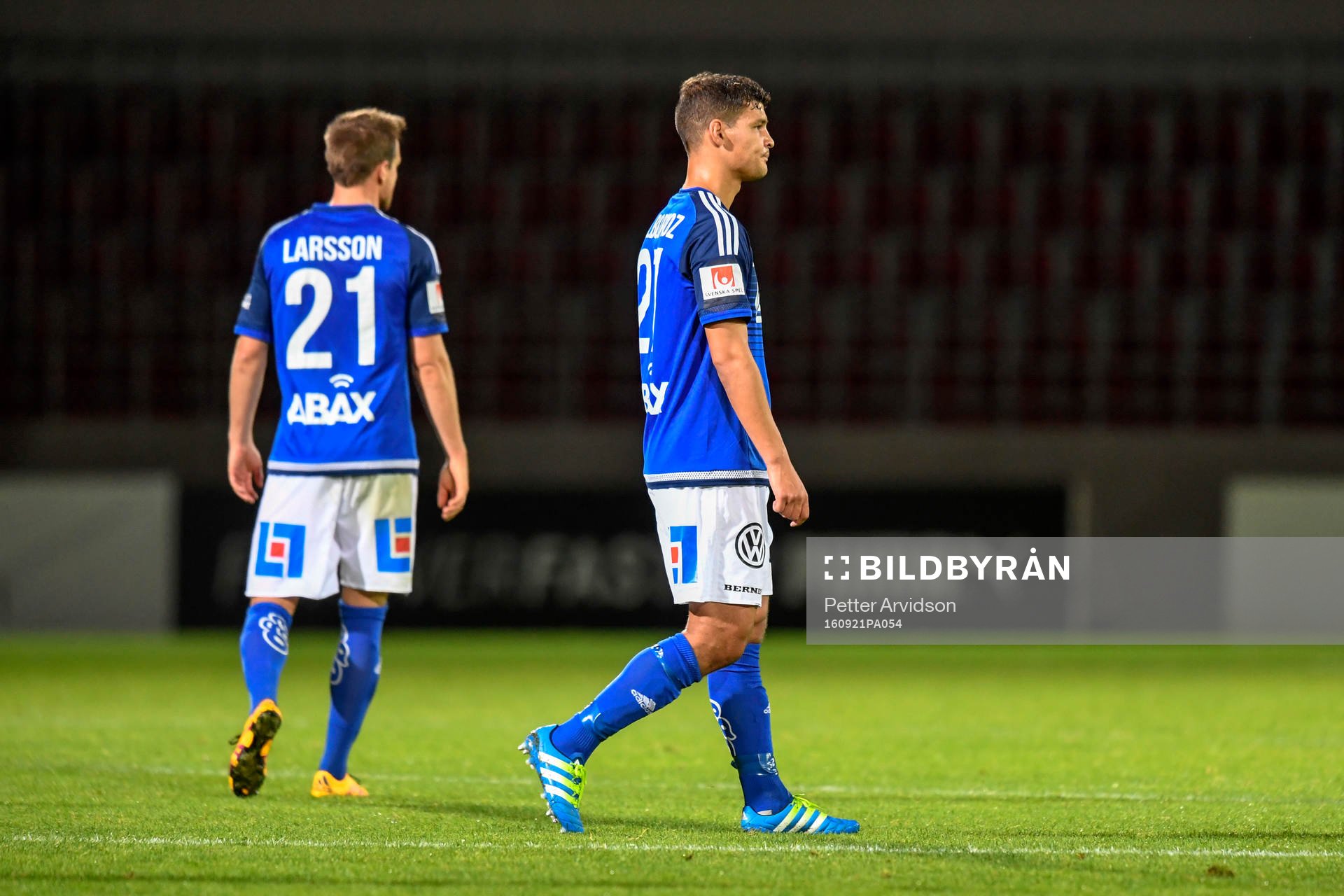 Sundsvalls Eric Larsson och Mauricio Albornoz deppar