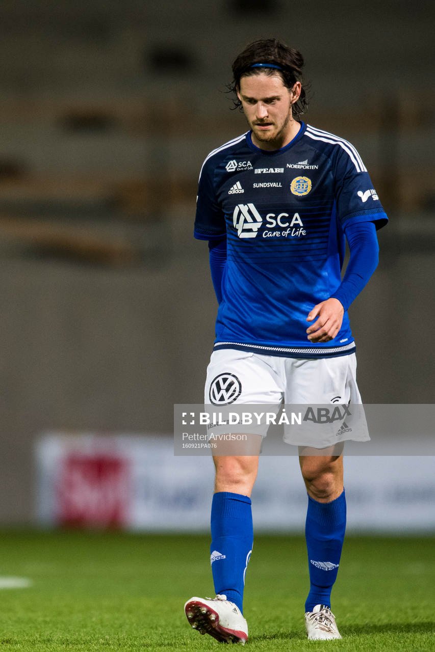 Sundsvalls Robin Tranberg deppar