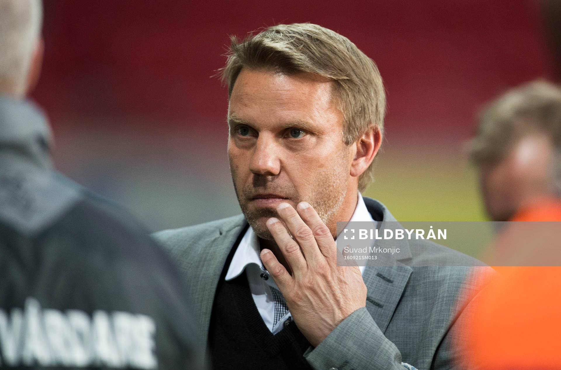 Falkenbergs tränare Hans Eklund