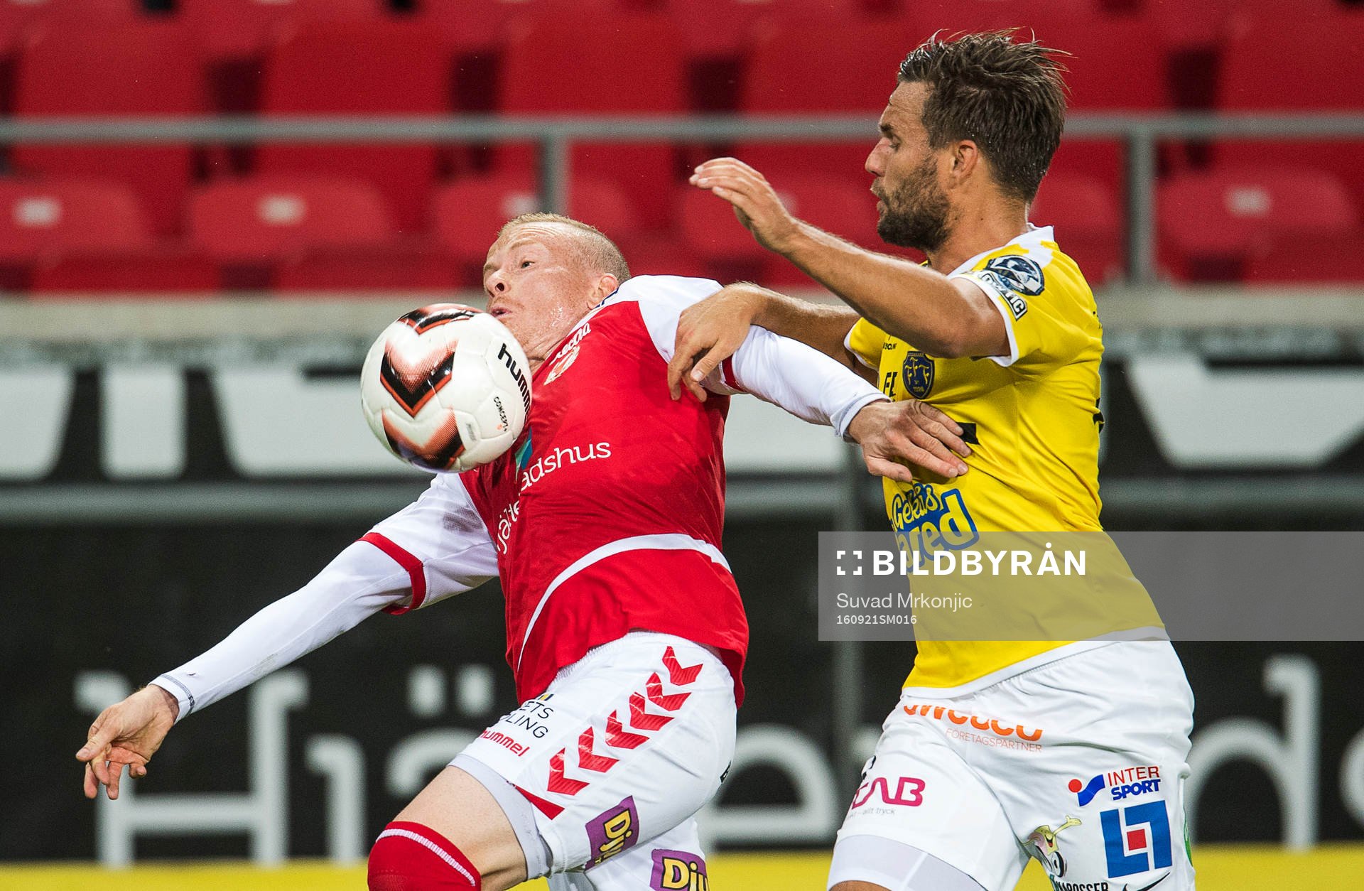 Kalmars Tobias Eriksson och Falkenbergs Johannes Vall