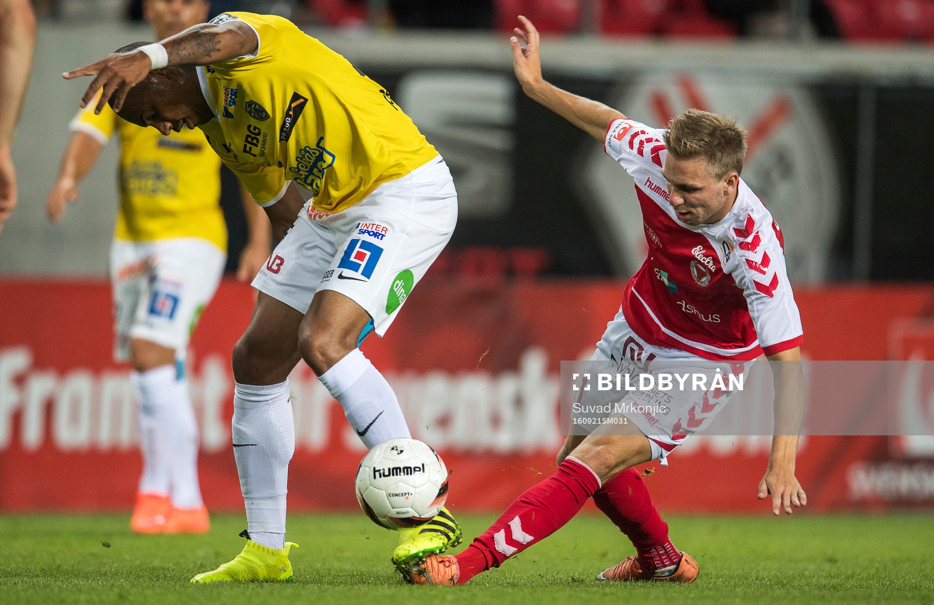 Kalmars Jonathan Ring och Falkenbergs Felipe Carvalho