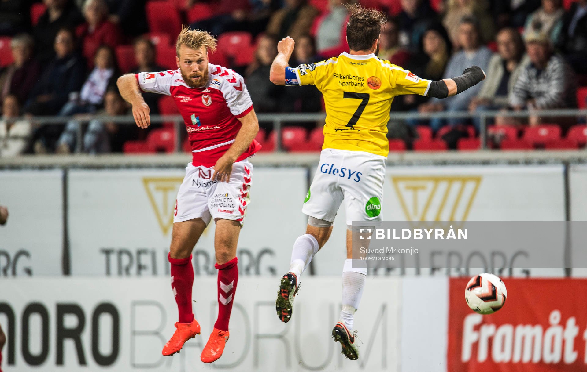 Kalmars Henri Anier och Falkenbergs David Svensson