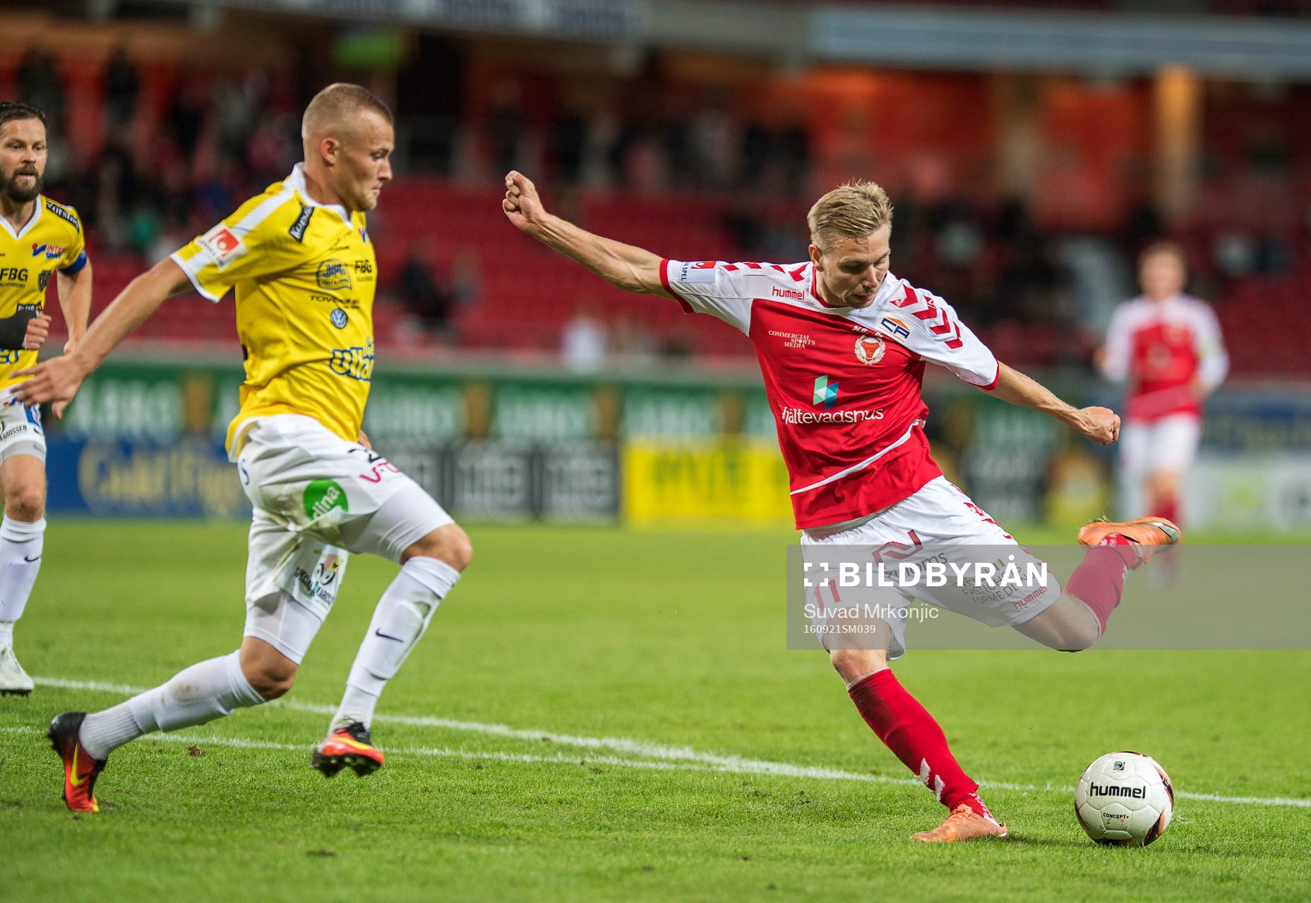 Kalmars Jonathan Ring och Falkenbergs Rasmus Sjöstedt