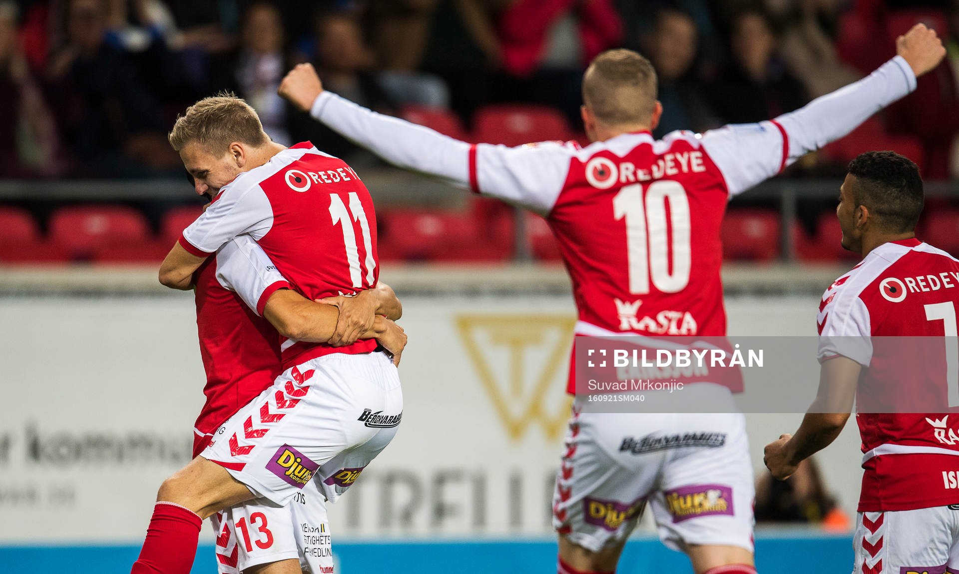Kalmars Emin Nouri, Jonathan Ring, Tobias Eriksson och