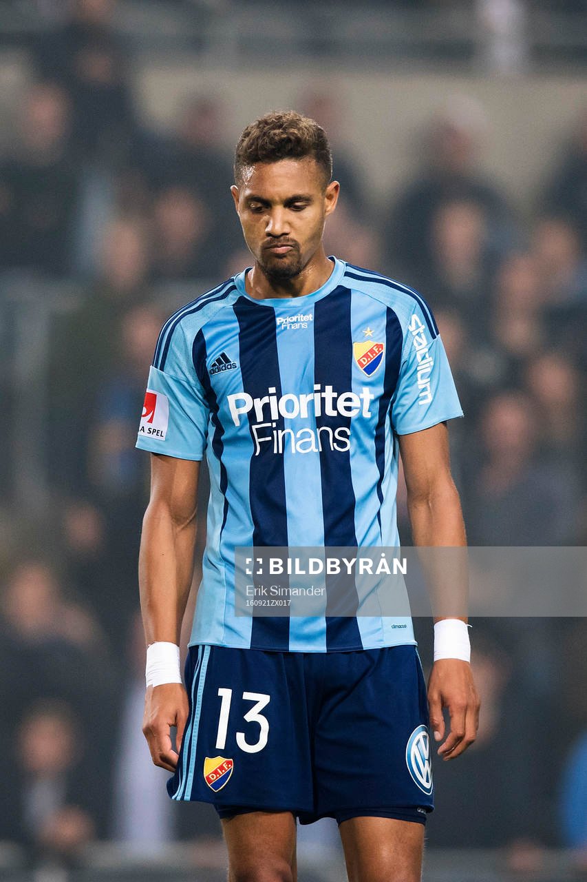 Djurgårdens Mathias Ranegie deppar