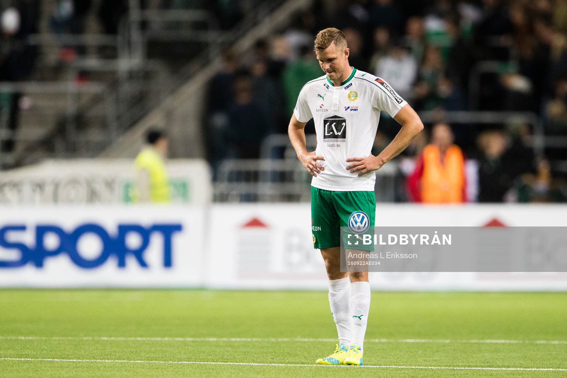 Hammarbys Richard Magyar deppar