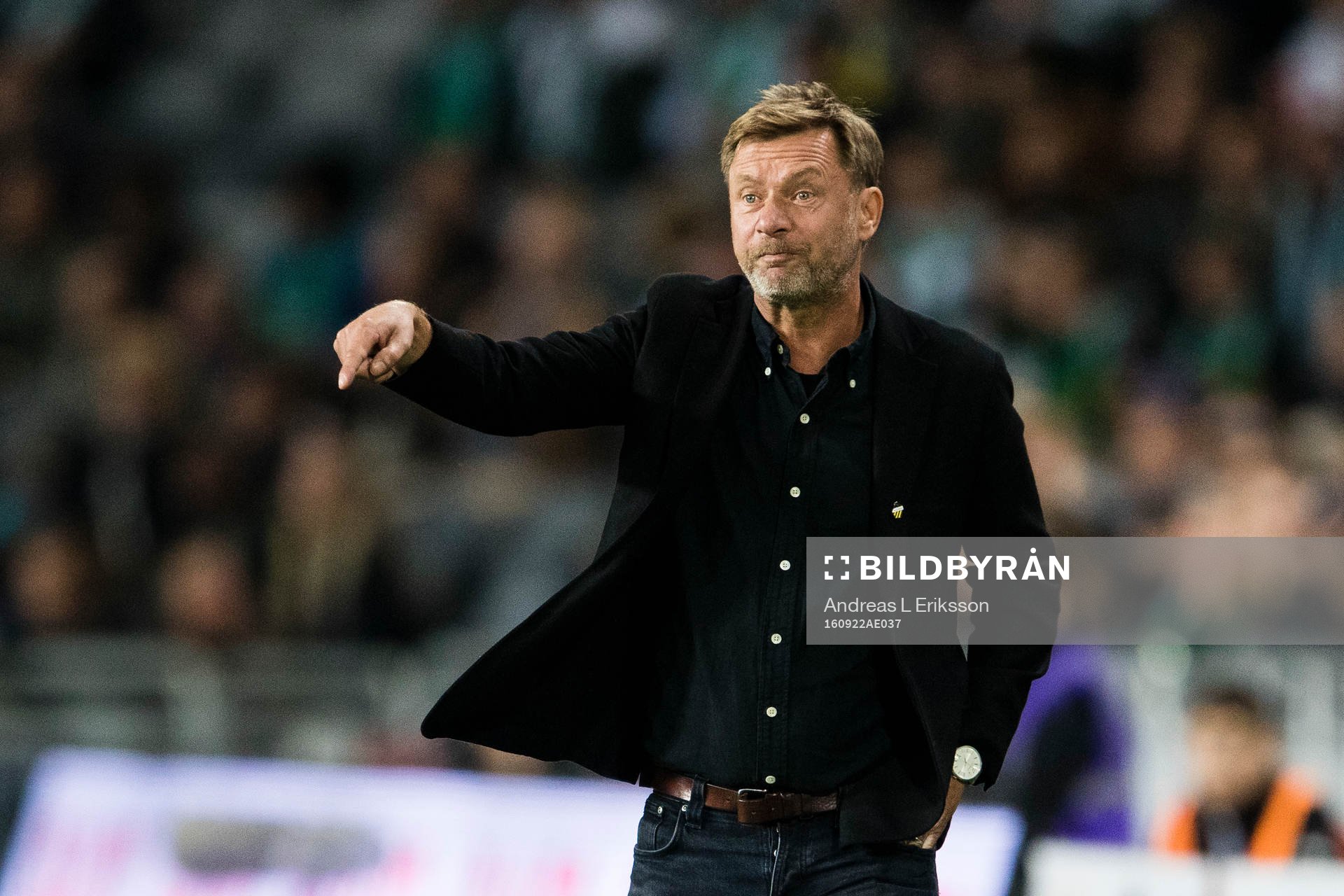 Häckens tränare Peter Gerhardsson
