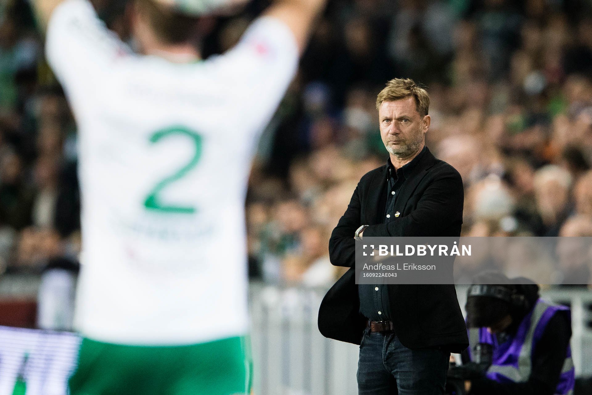 Häckens tränare Peter Gerhardsson