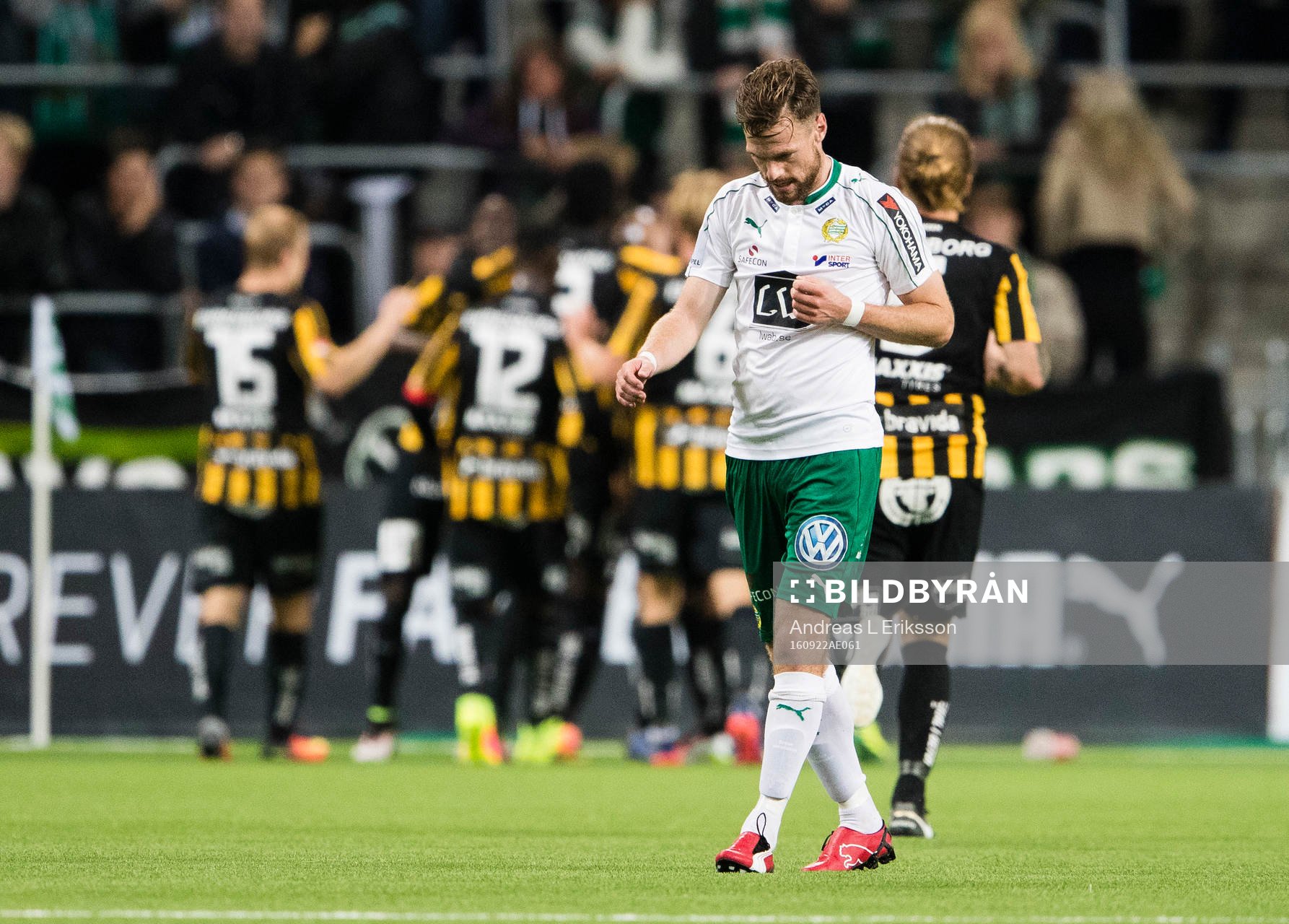 Hammarbys Arnór Smárason deppar
