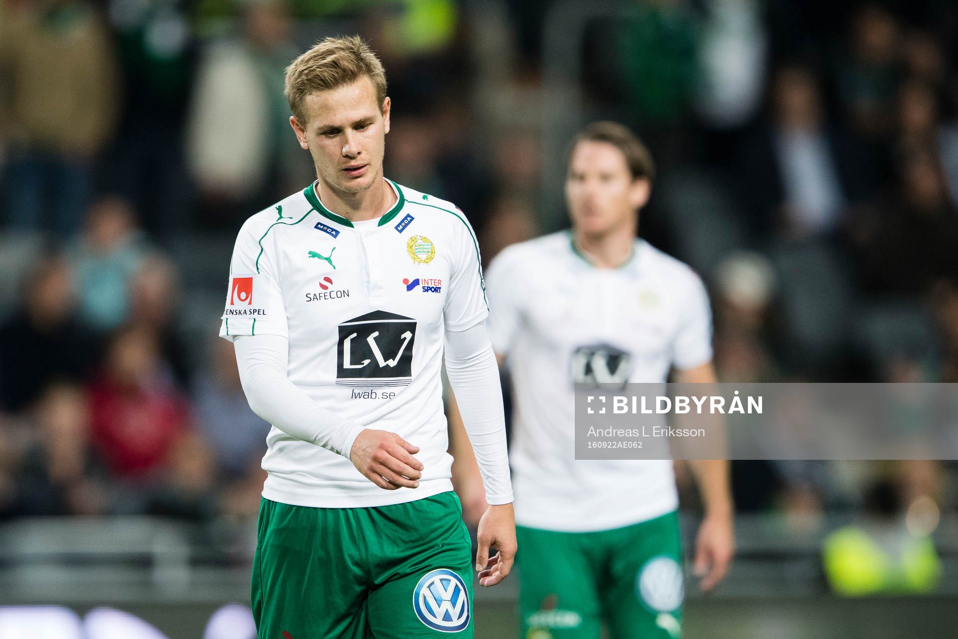 Hammarbys Erik Israelsson deppar