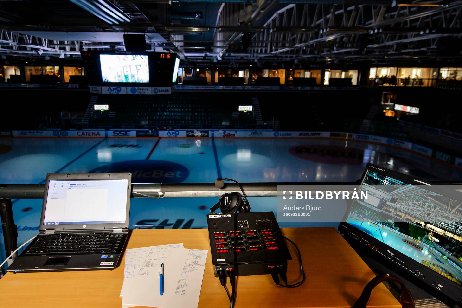 En kommentators plats