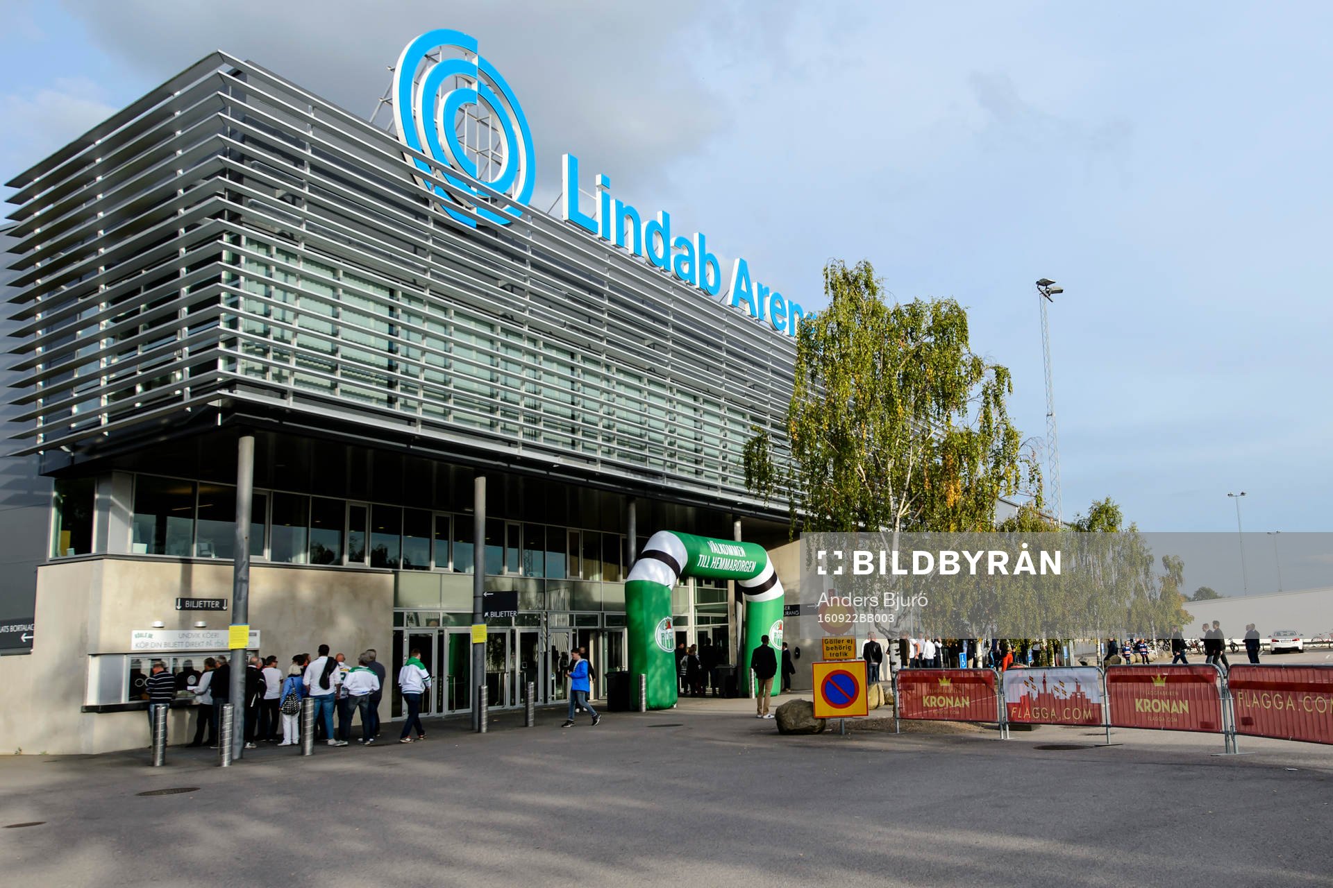 Exteriör Lindab Arena