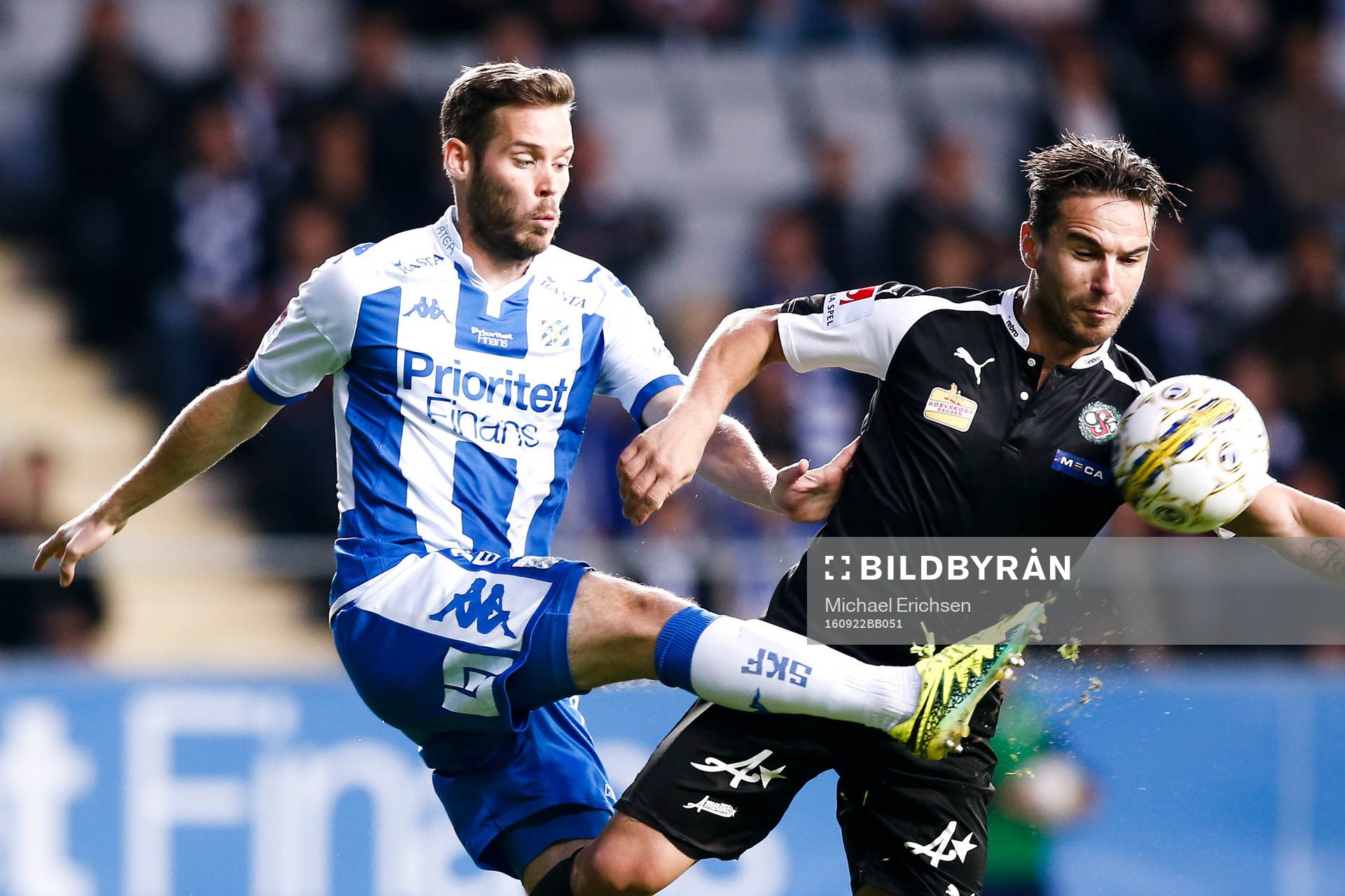 IFK Göteborgs Emil Salomonsson och Örebros Nordin Gerzic