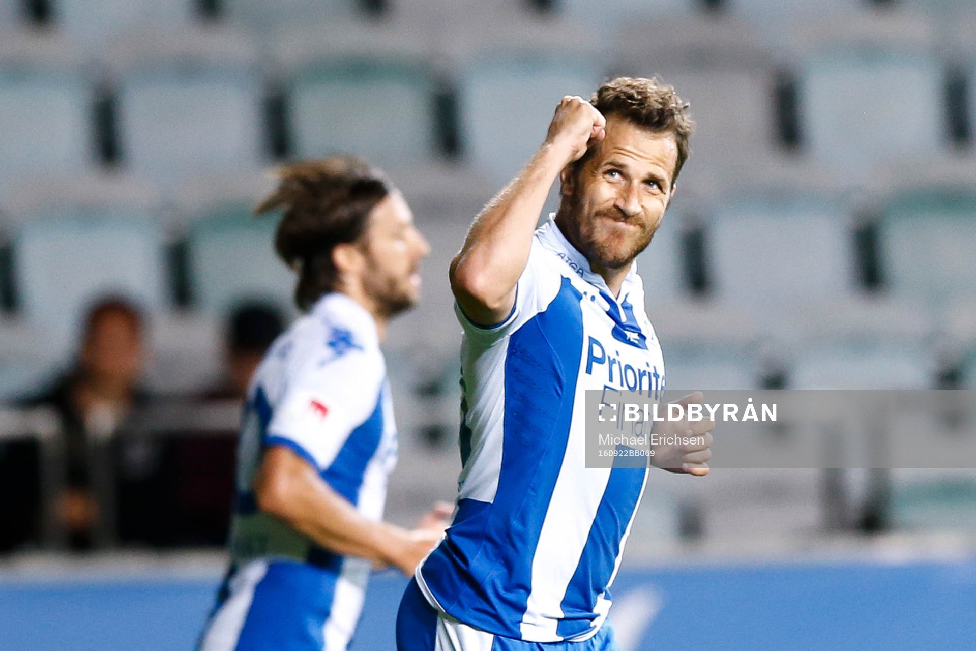 IFK Göteborgs Tobias Hysén jublar