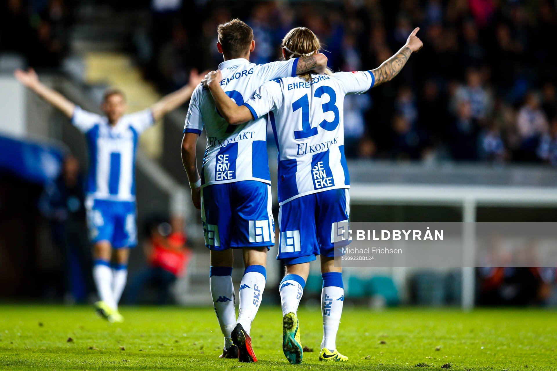 IFK Göteborgs Elias Mar Omarsson jublar