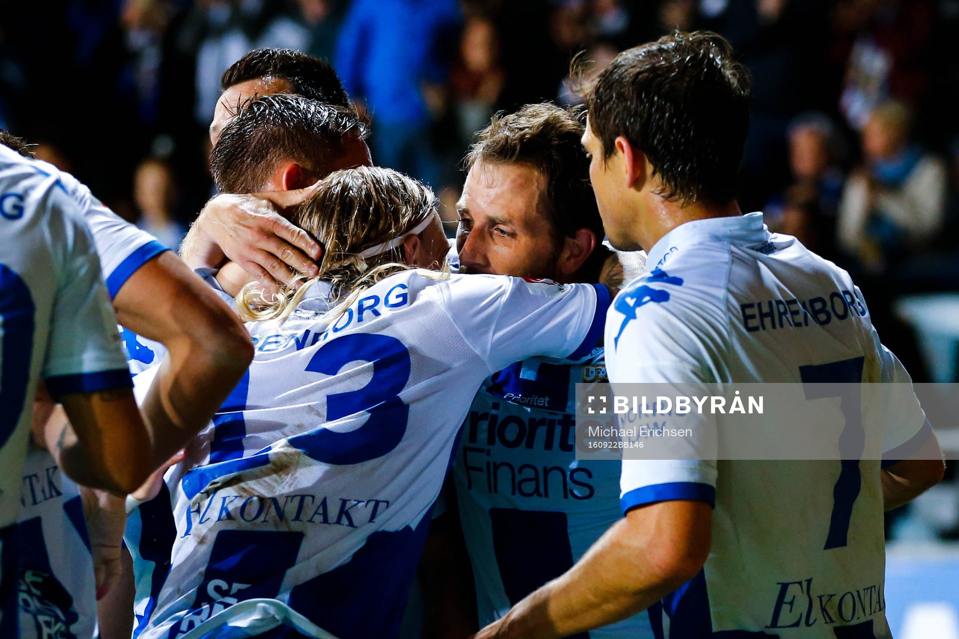IFK Göteborgs Tobias Hysén jublar