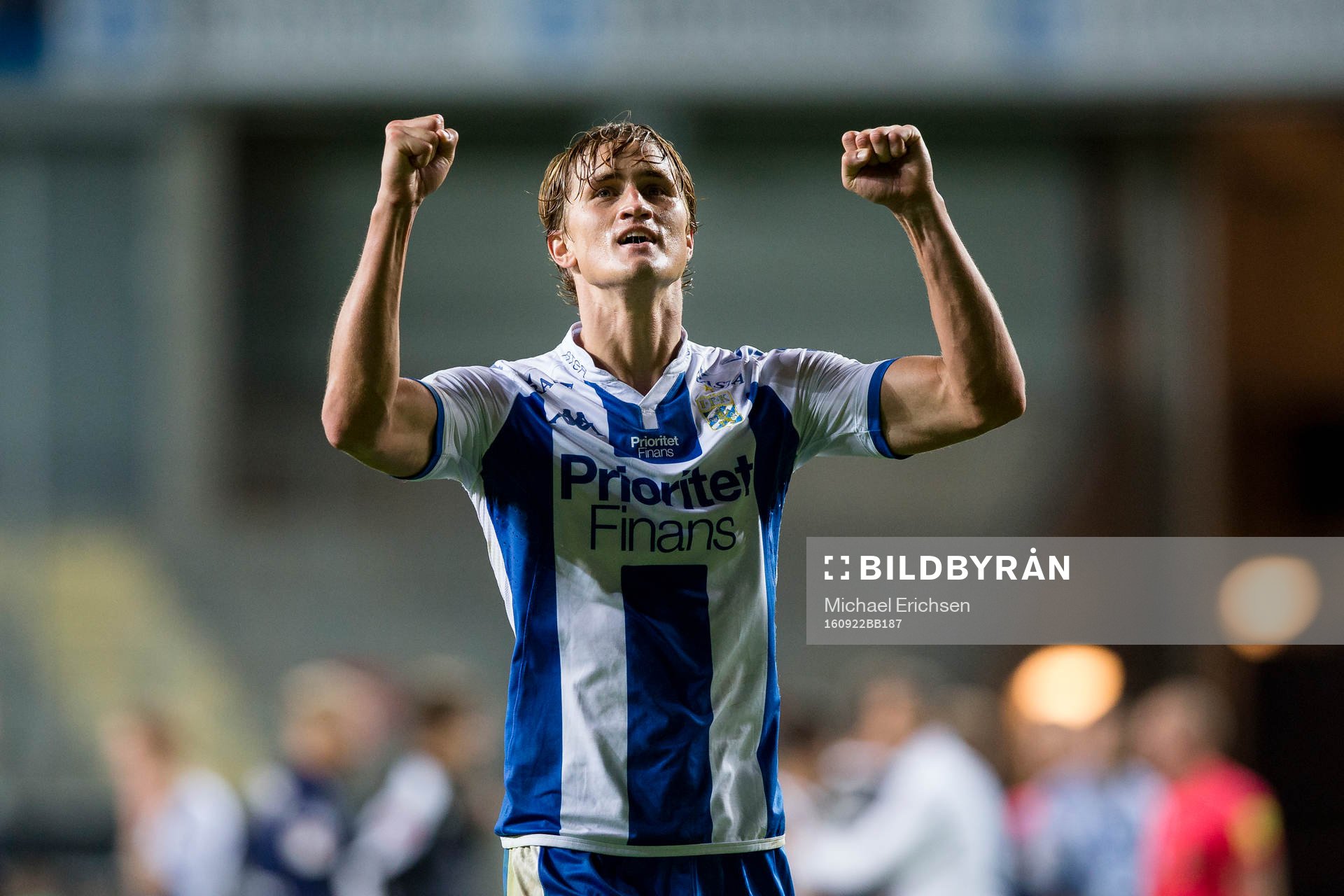 IFK Göteborgs Thomas Rogne jublar