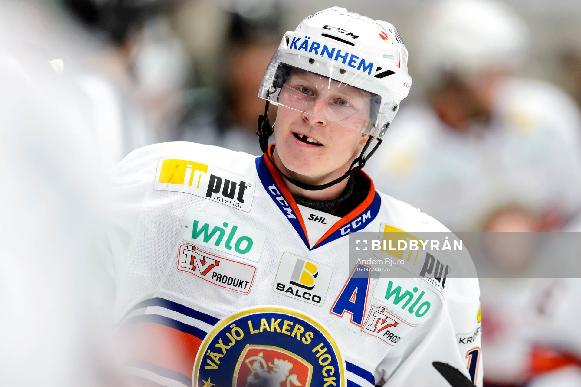 Växjös Tuomas Kiiskinen jublar