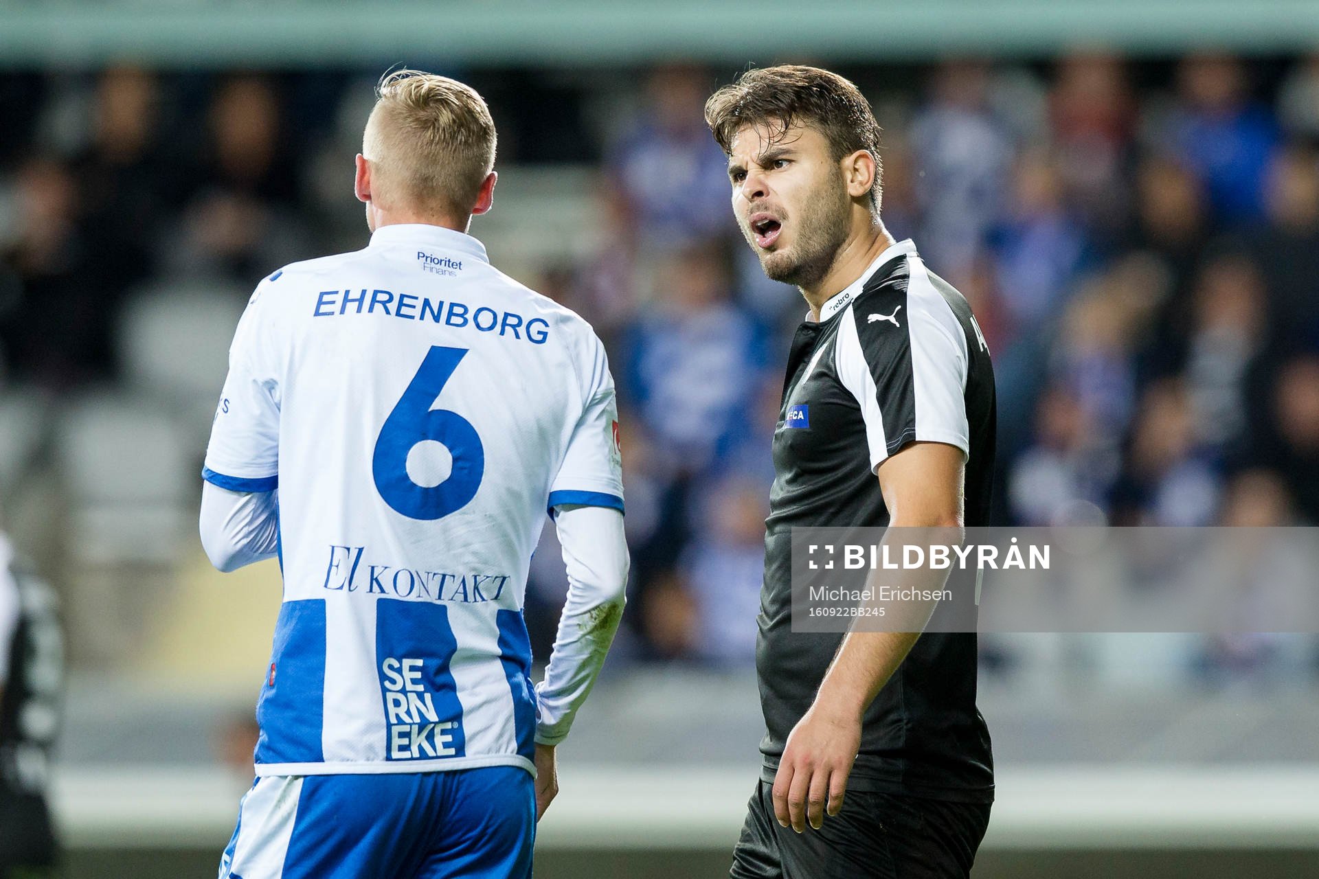 Örebros Astrit Ajdarevic reagerar på IFK Göteborgs
