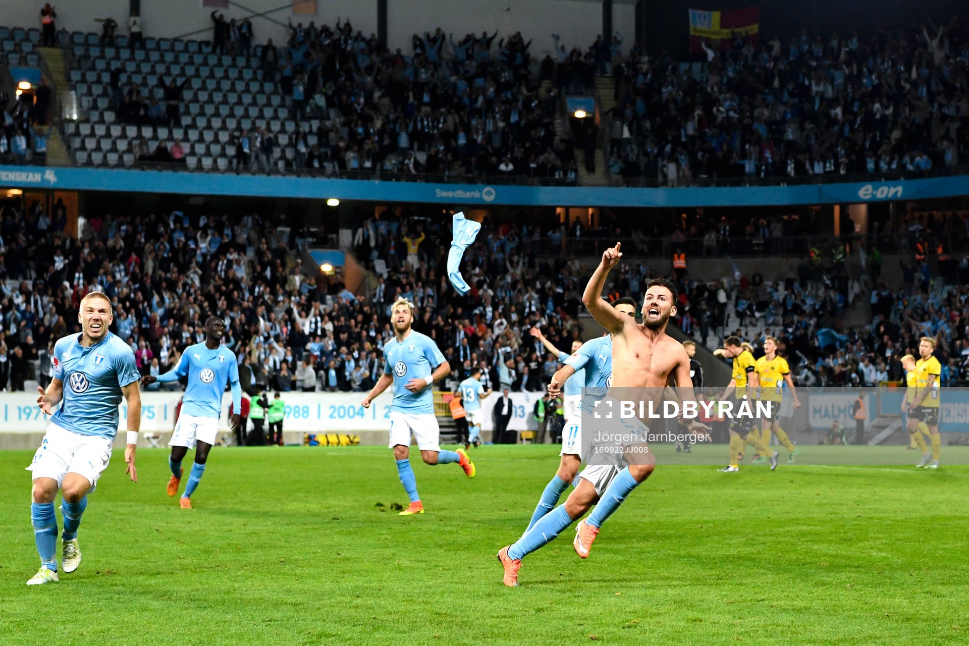 Malmö FFs Erdal Rakip jublar