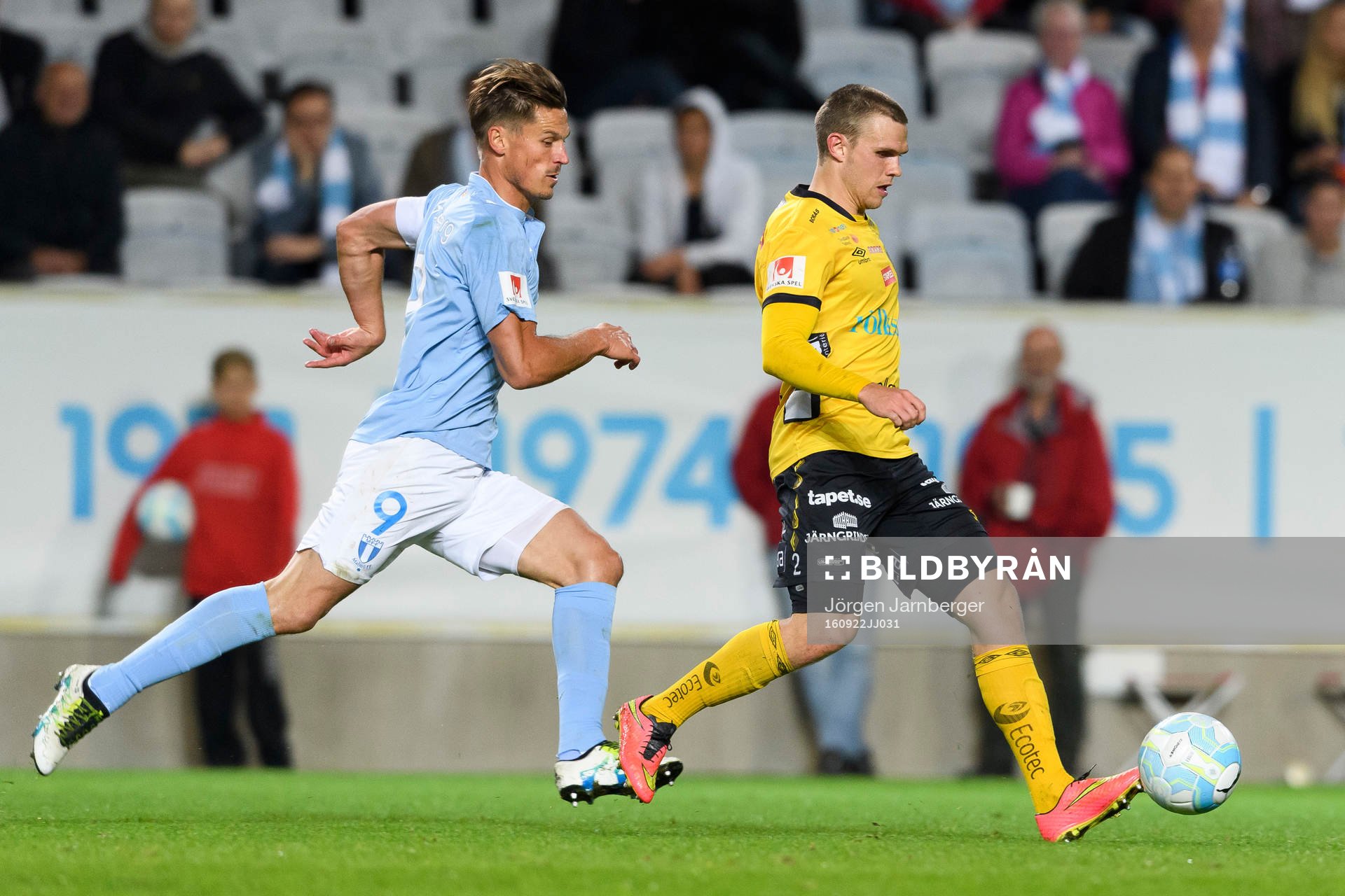 Elfsborgs Jesper Manns och Malmö FFs Markus Rosenberg