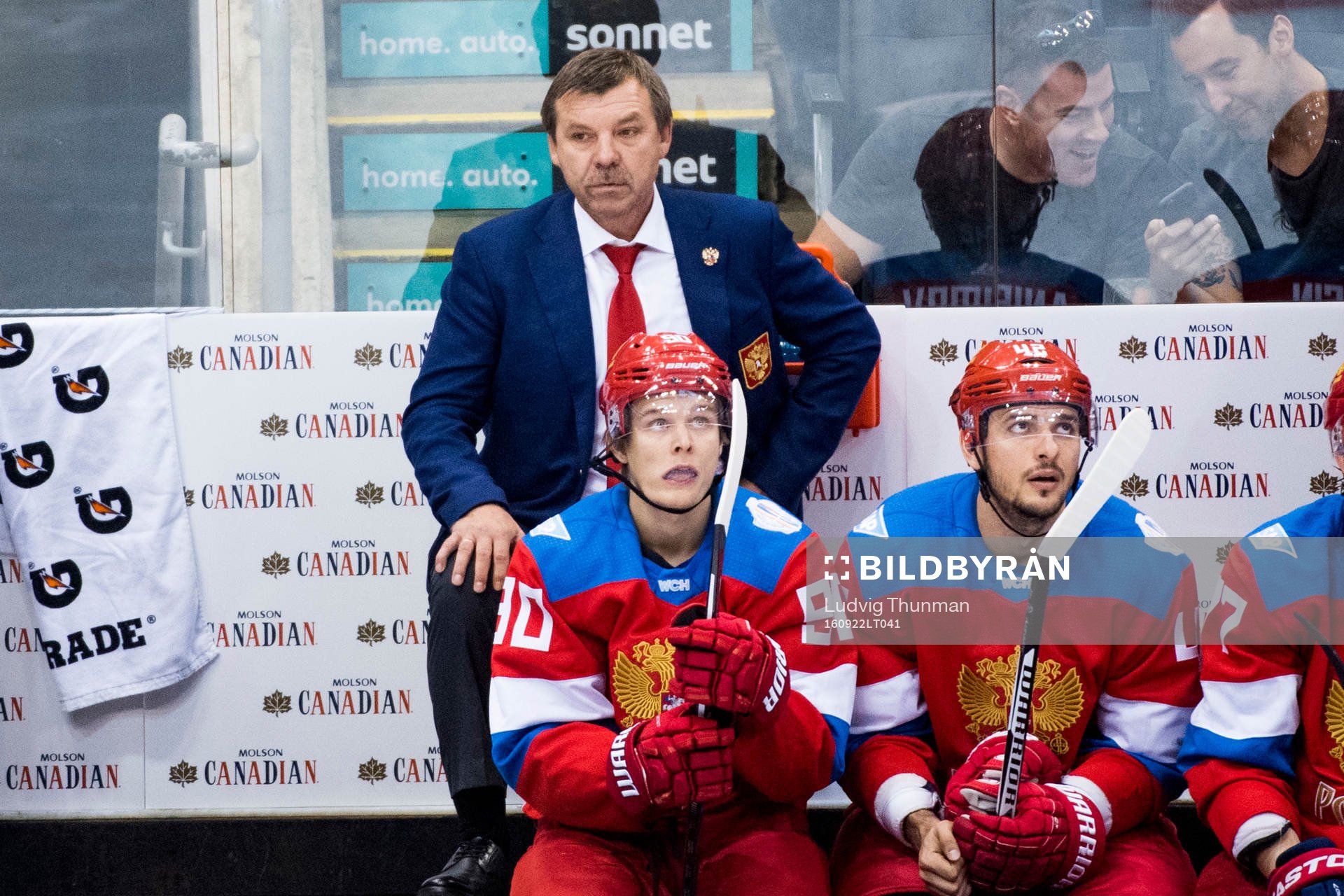 Rysslands förbundskapten Oleg Znarok