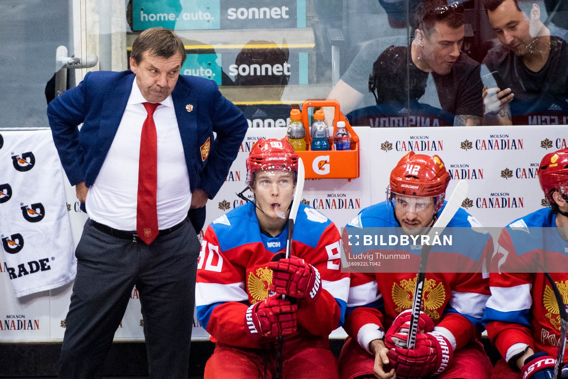 Rysslands förbundskapten Oleg Znarok