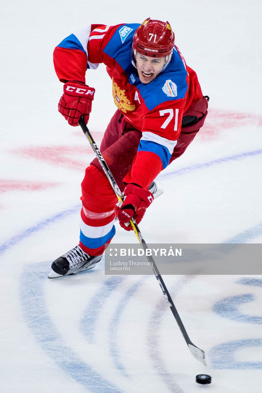 Rysslands Evgeni Malkin
