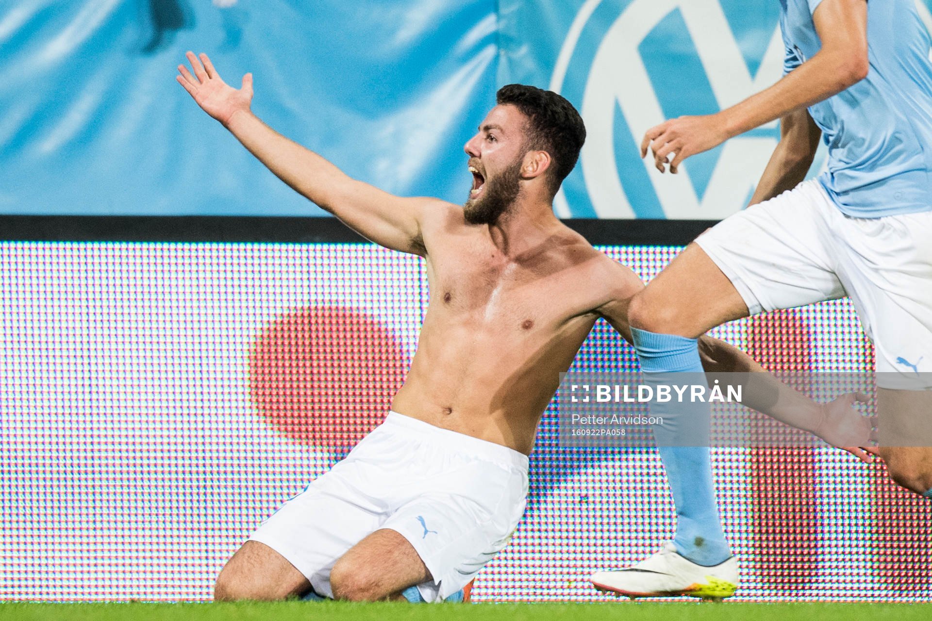 Malmö FFs Erdal Rakip jublar