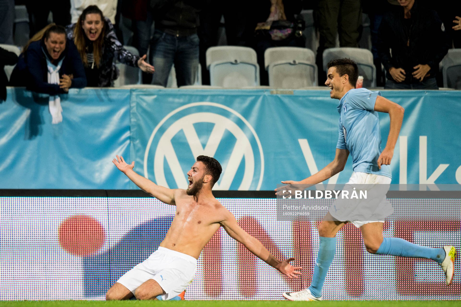 Malmö FFs Erdal Rakip jublar