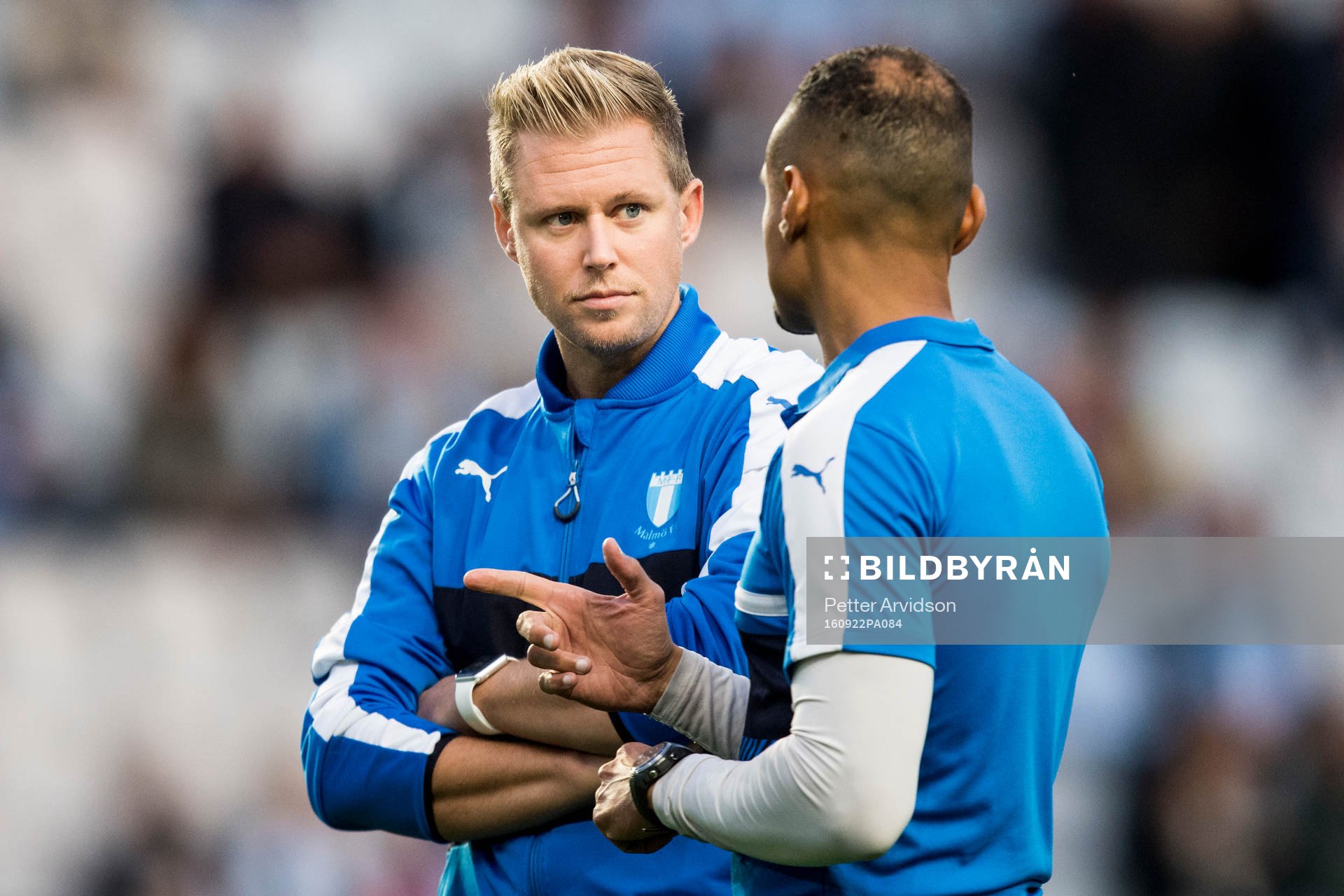 Malmö FFs sjukgymnast Jesper Robertsson