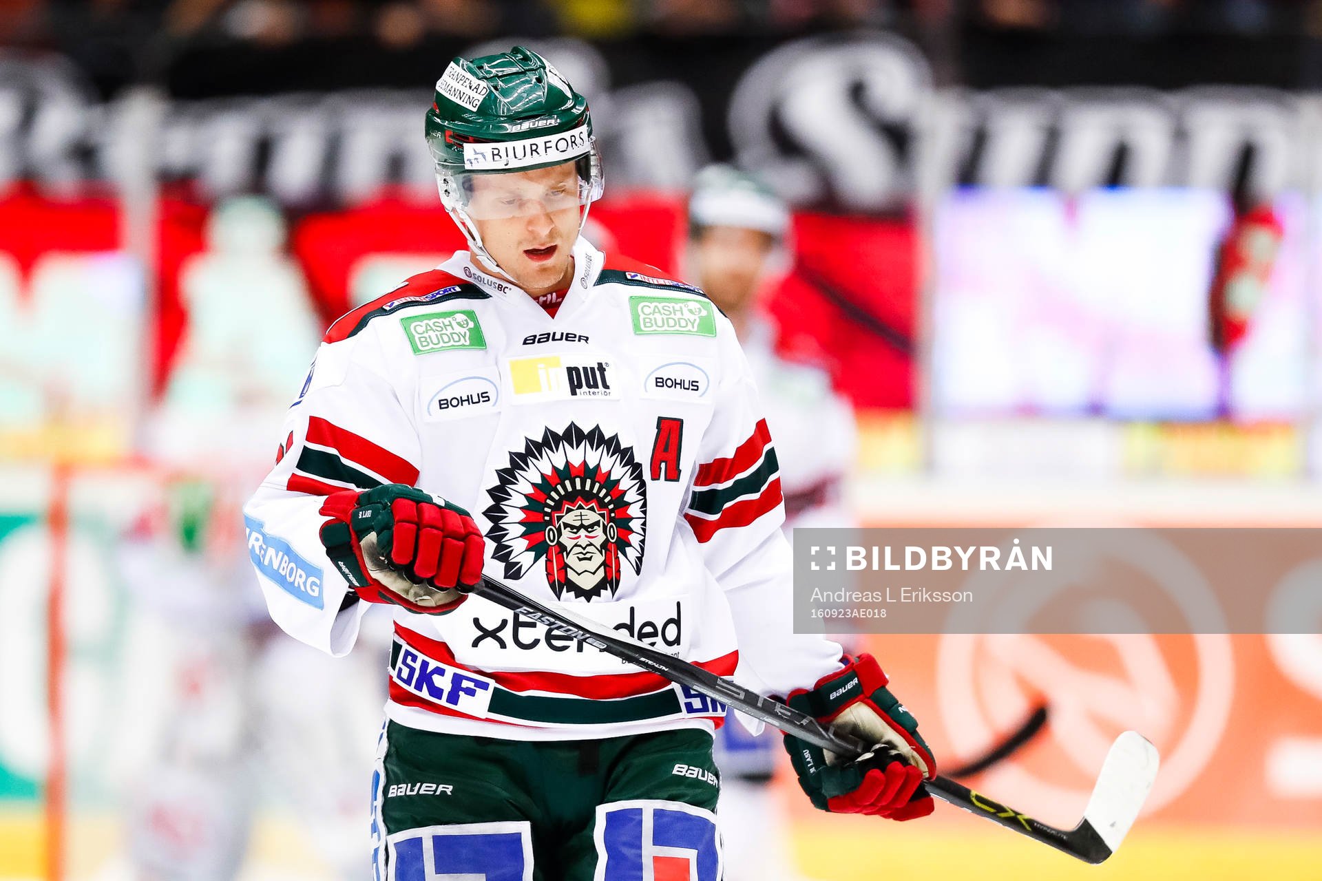 Frölundas Nicklas Lasu deppar