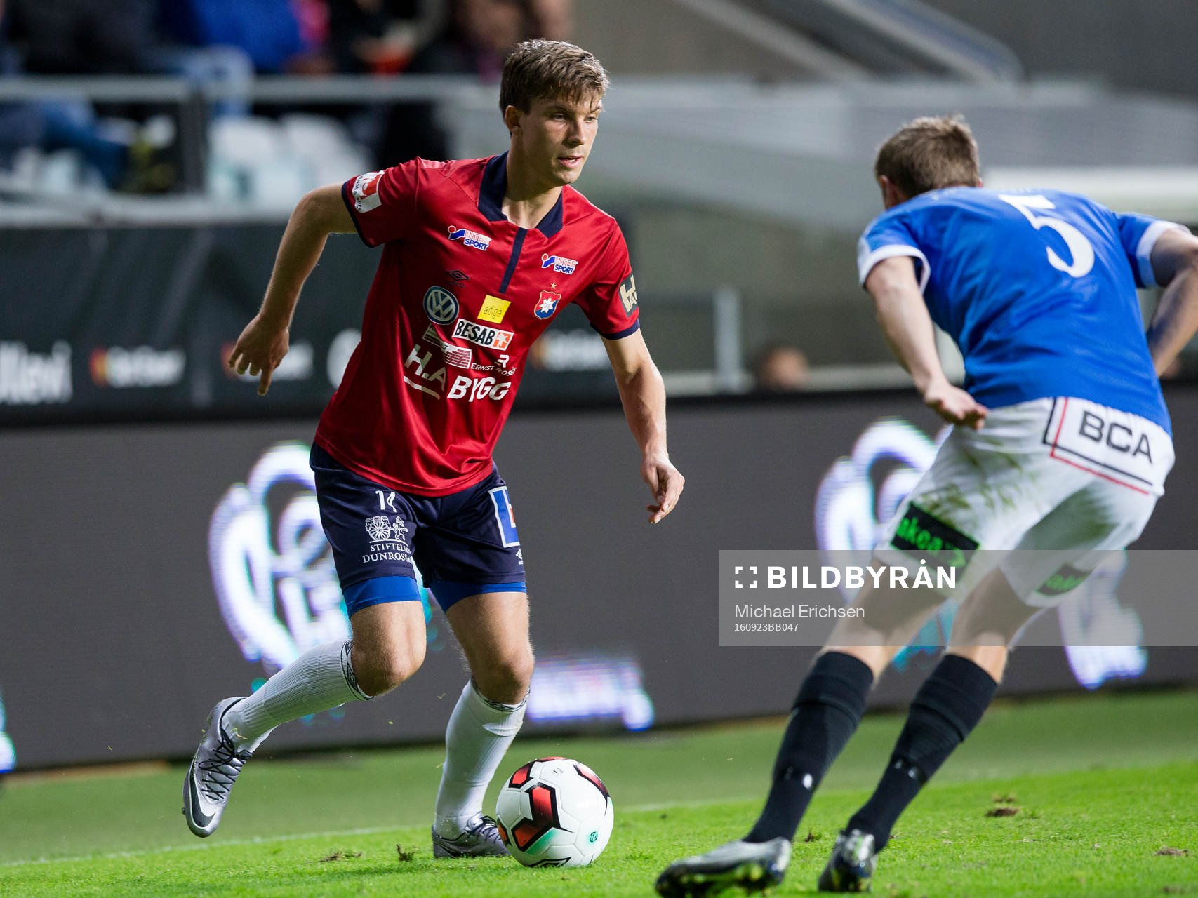 3 Örgrytes Daniel Paulson mot Trelleborgs Anton Tideman